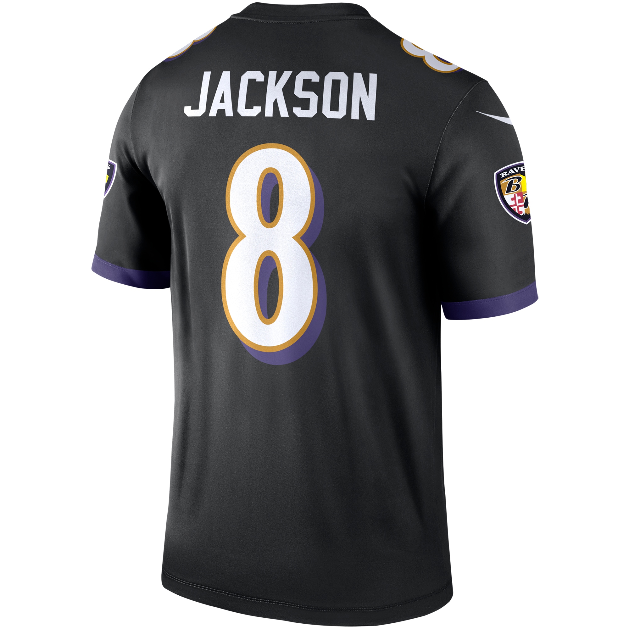 Lamar Jackson Baltimore Ravens  Legend Jersey - Black