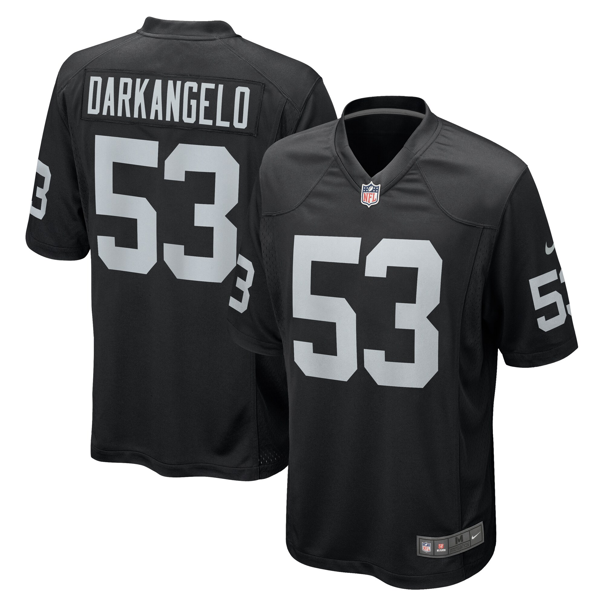 Isaac Darkangelo Las Vegas Raiders  Team Game Jersey -  Black