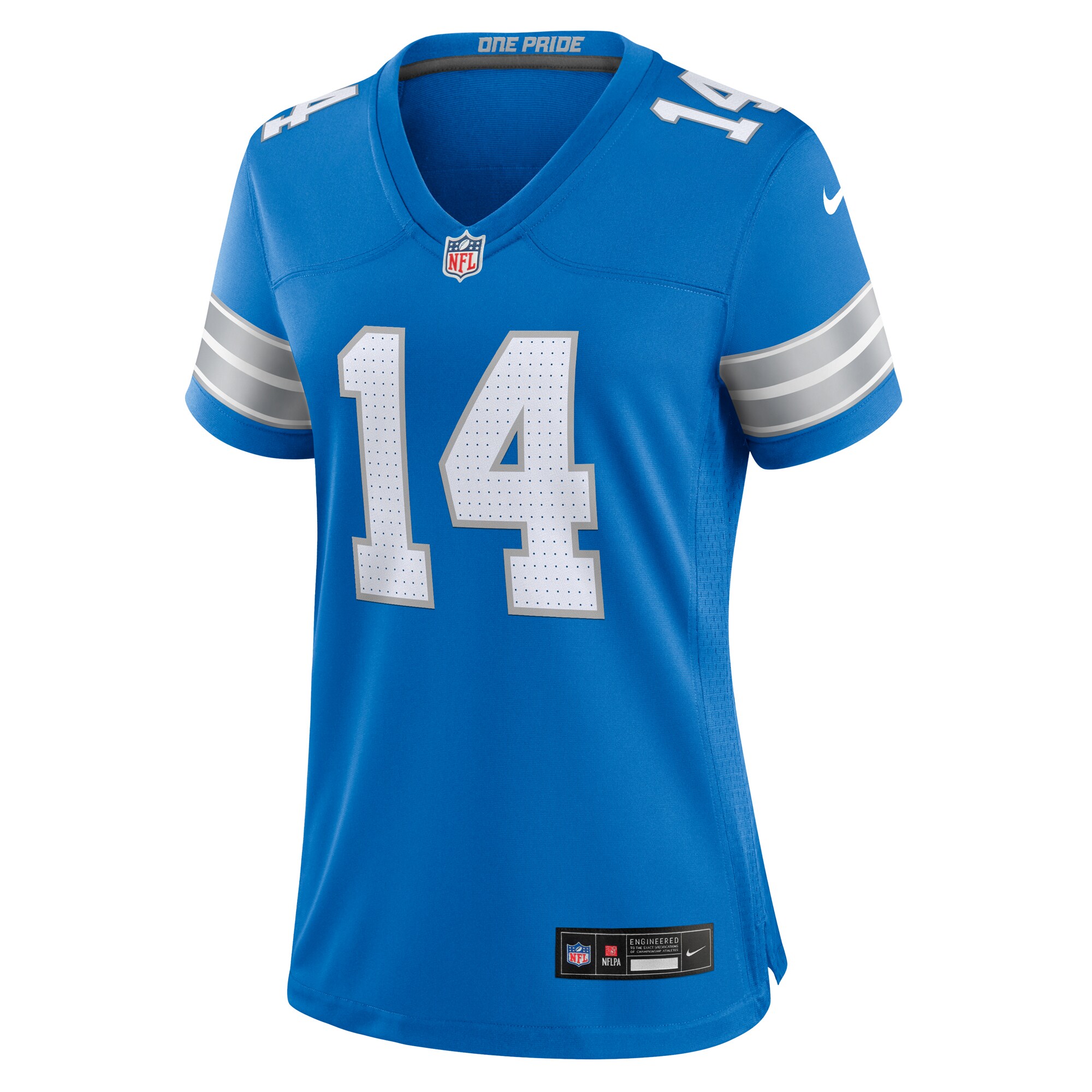 Amon-Ra St. Brown Detroit Lions  Women's Team Game Jersey - Blue