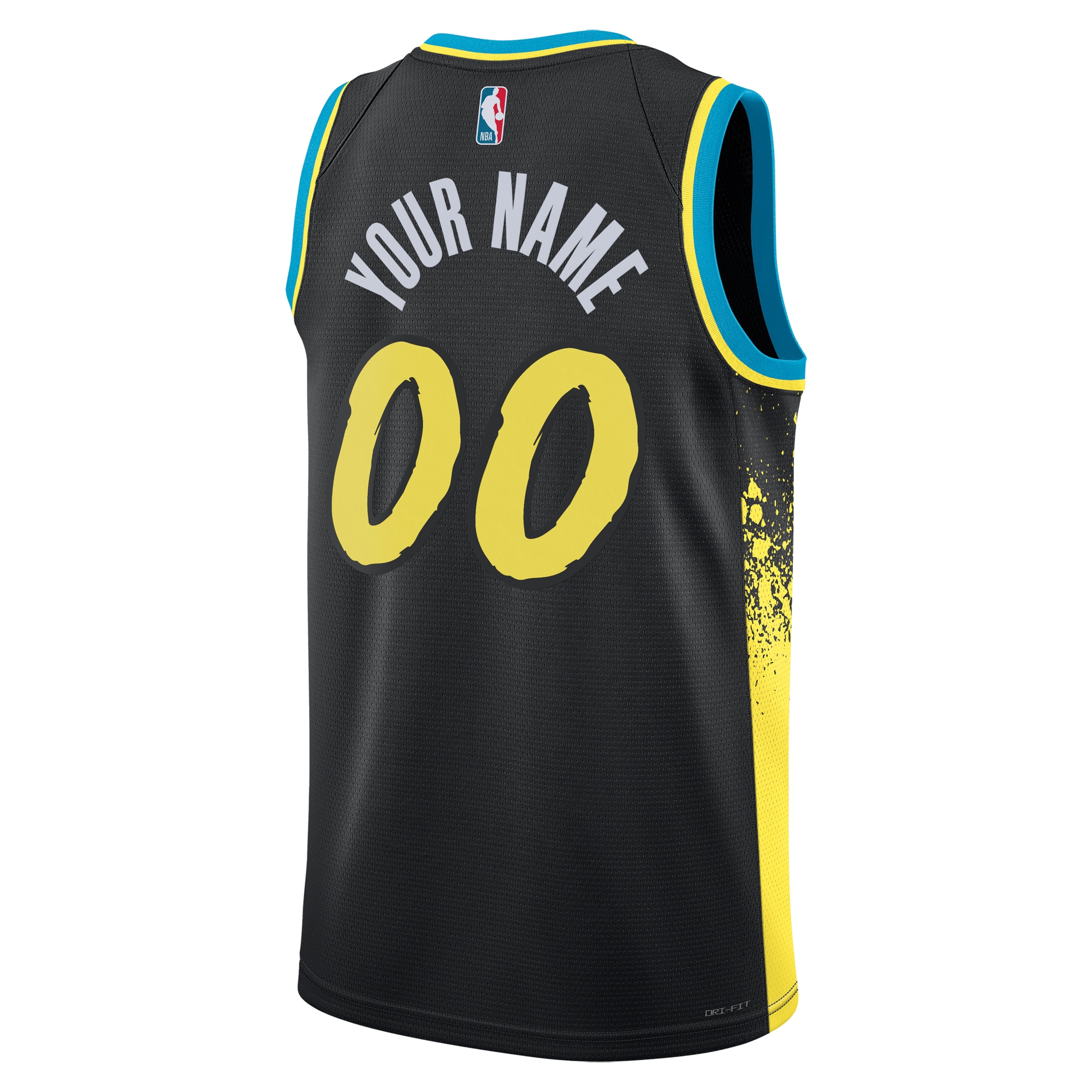 Indiana Pacers  Unisex 2023\/24 Custom Swingman Jersey - Black - City Edition