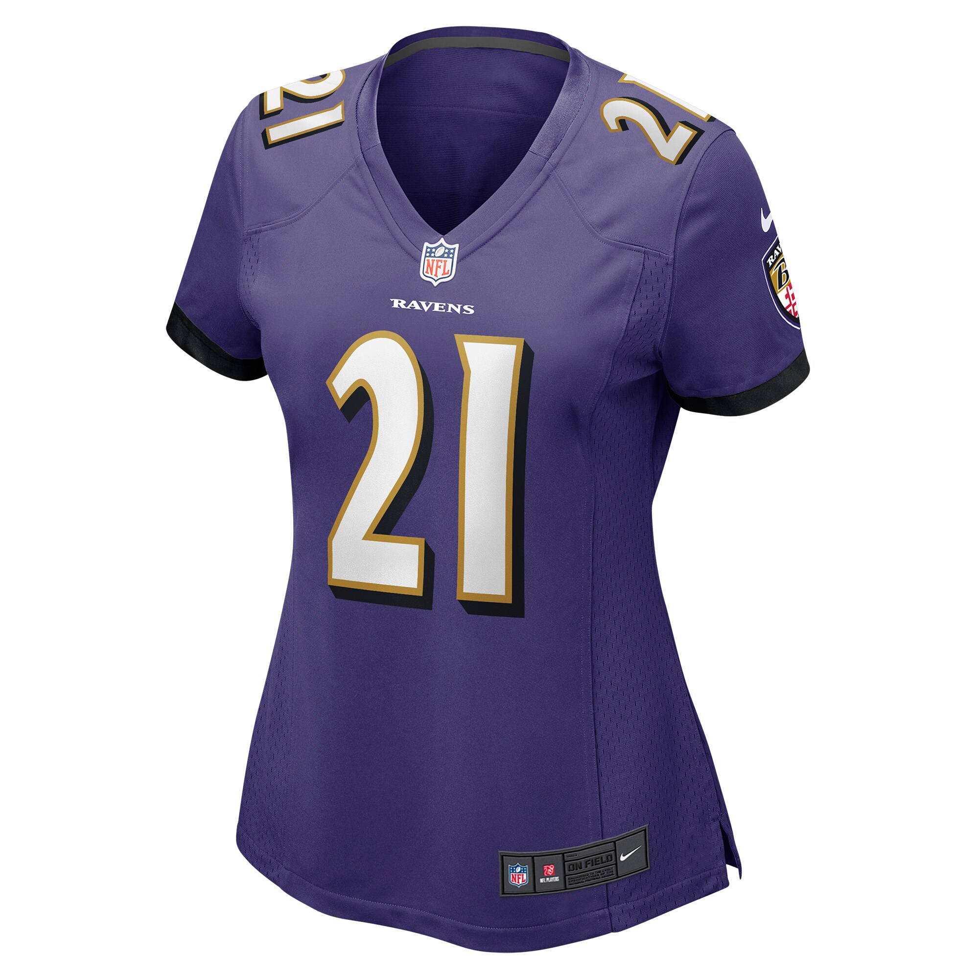 Brandon Stephens Baltimore Ravens  Women's Game Jersey - Purple