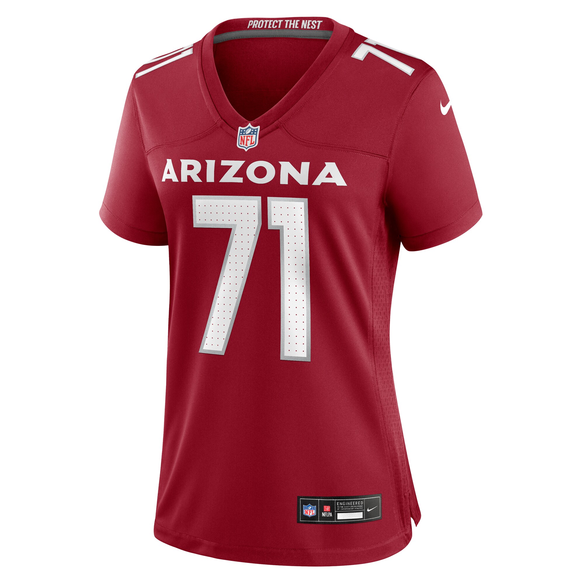 Dennis Daley Arizona Cardinals  Women's  Women's Team Color Jersey - Cardinal