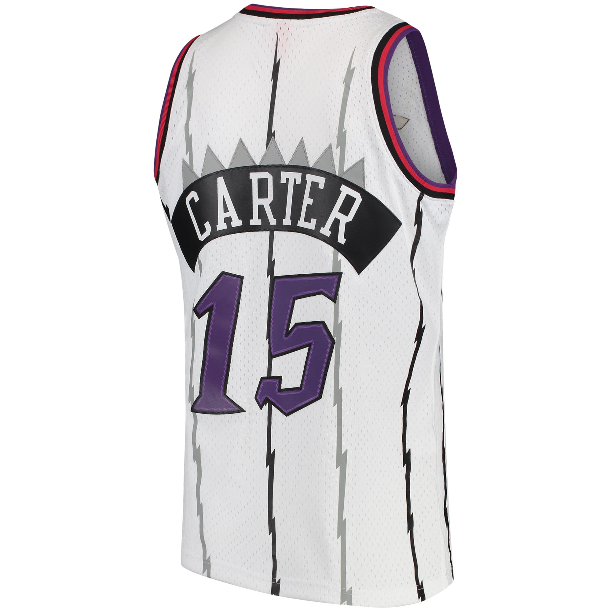 Vince Carter Toronto Raptors Mitchell & Ness 1998\/99 Hardwood Classics Swingman Jersey - White
