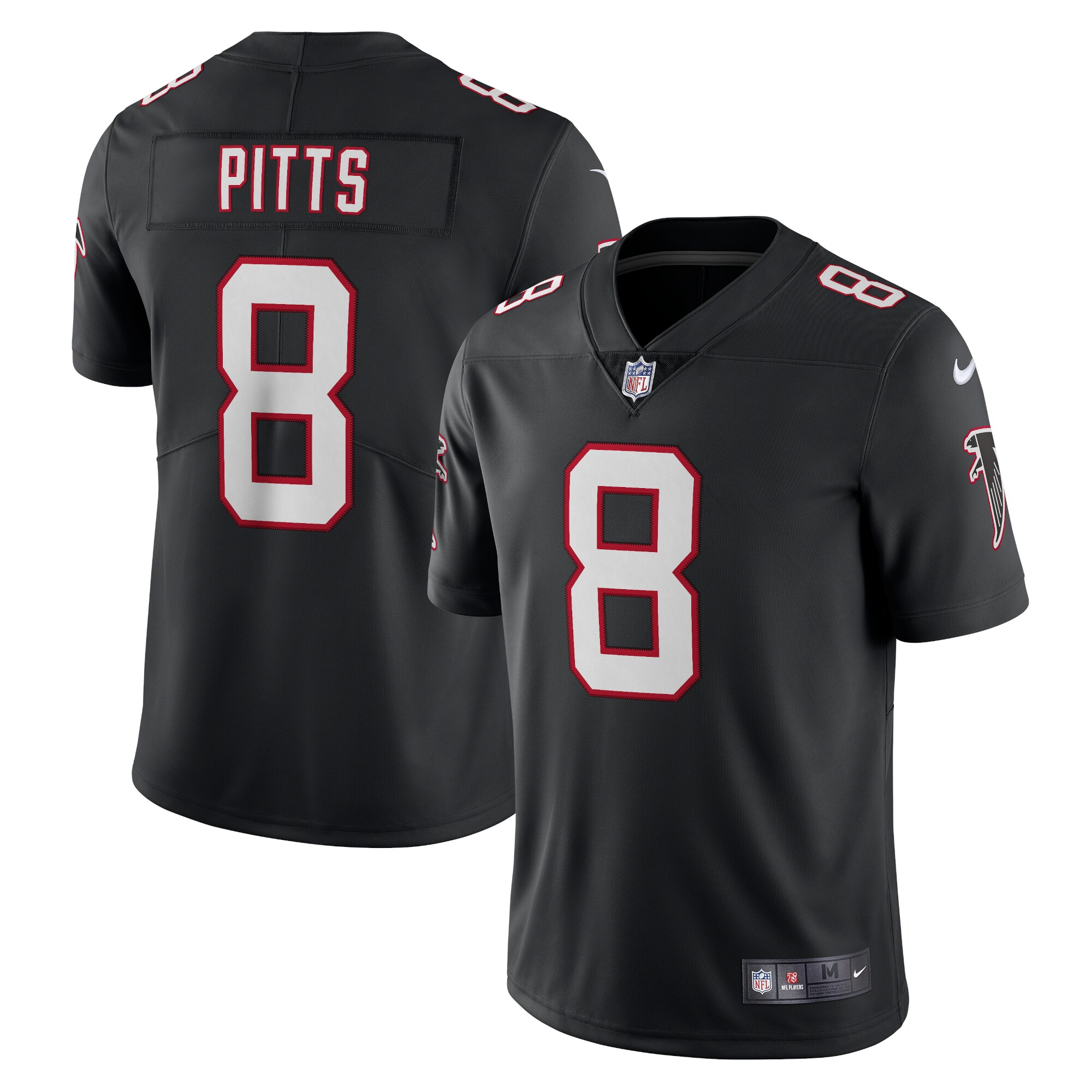 Kyle Pitts Atlanta Falcons  Alternate Vapor Limited Jersey - Black