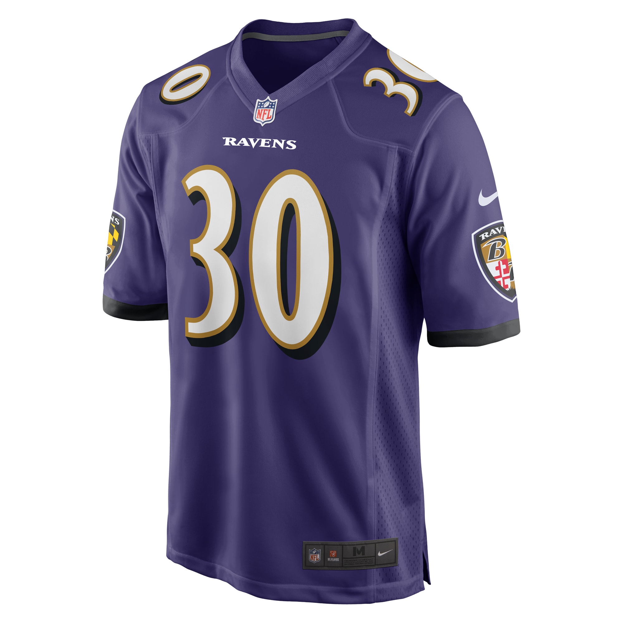 Trenton Simpson Baltimore Ravens   Game Jersey -  Purple