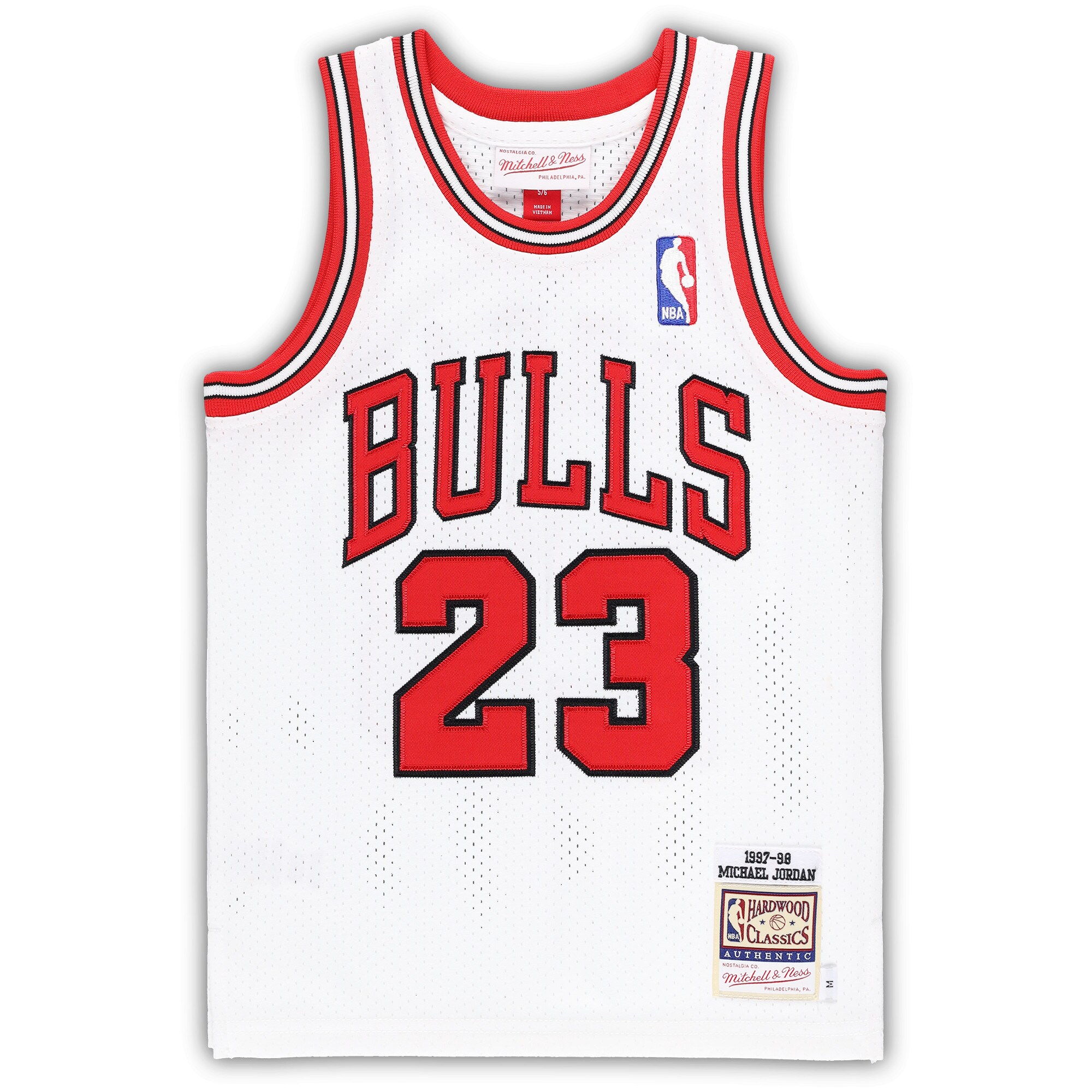 Michael Jordan Chicago Bulls Mitchell & Ness Preschool 1997\/98 Hardwood Classics Authentic Jersey - White