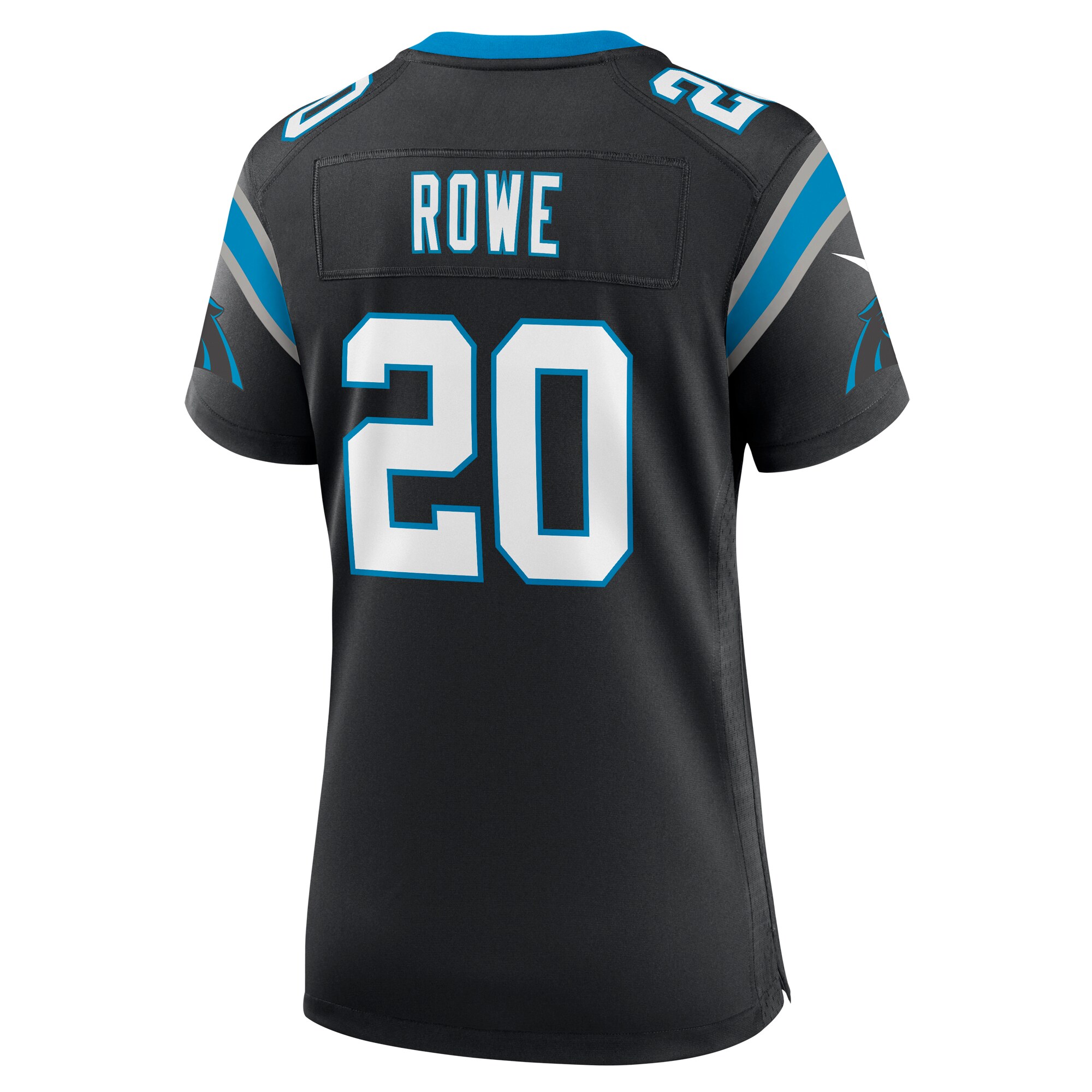 Eric Rowe Carolina Panthers  Women's Team Game Jersey - Black