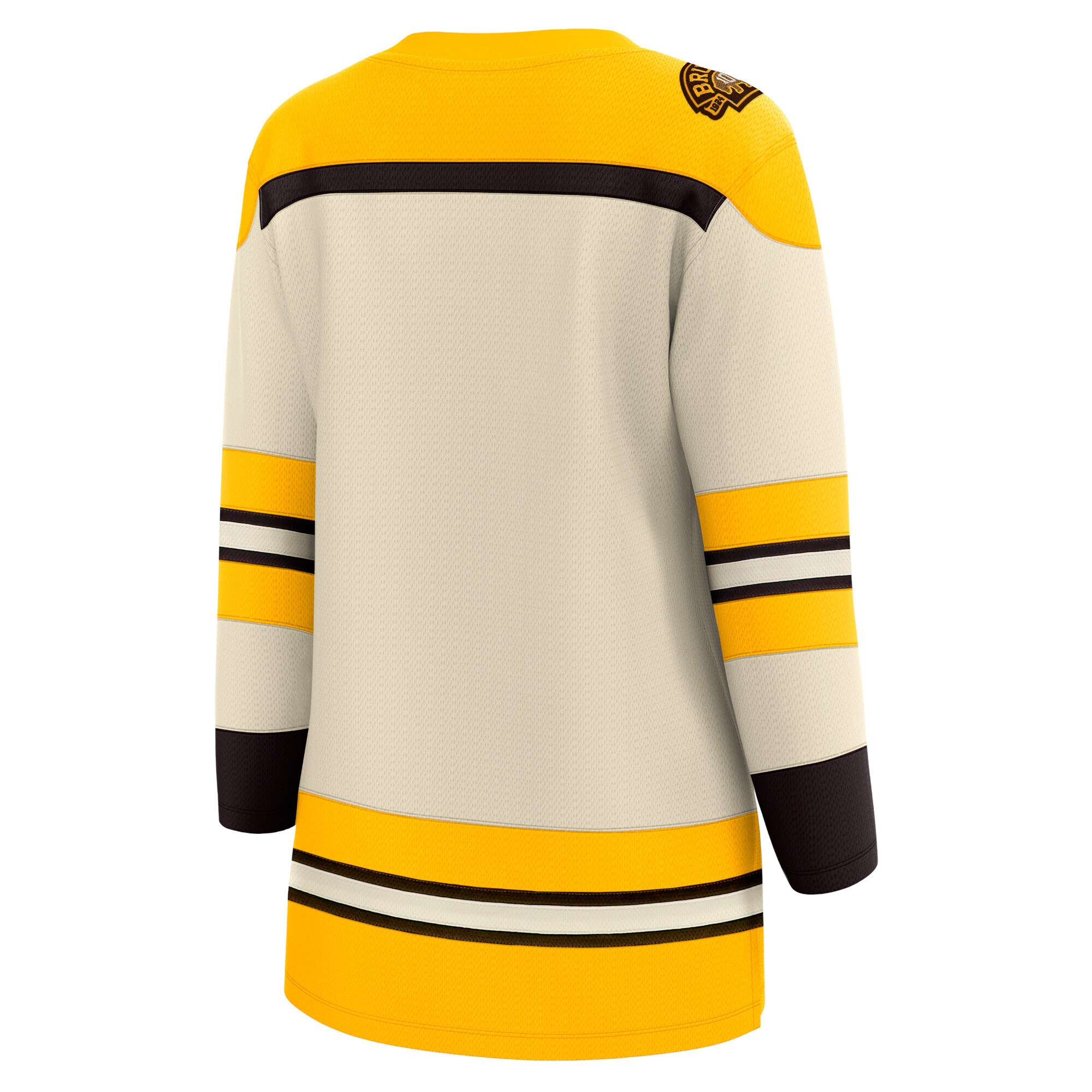 Boston Bruins Fanatics Women's 100th Anniversary Premier Breakaway Jersey - Cream