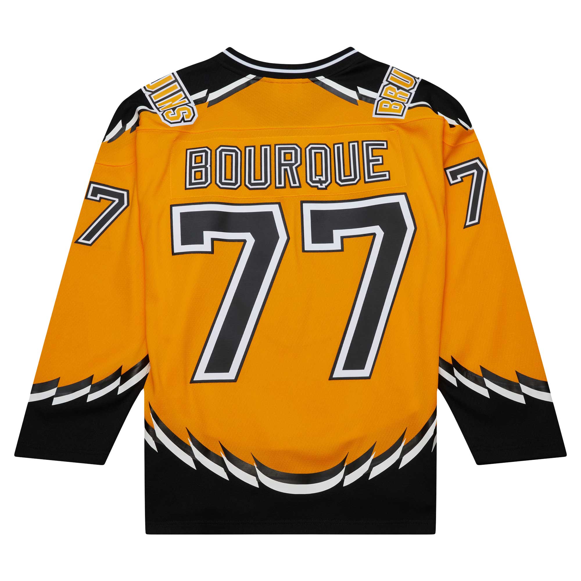 Ray Bourque Boston Bruins Mitchell & Ness  1996\/97 Captain Patch Blue Line Player Jersey - Gold