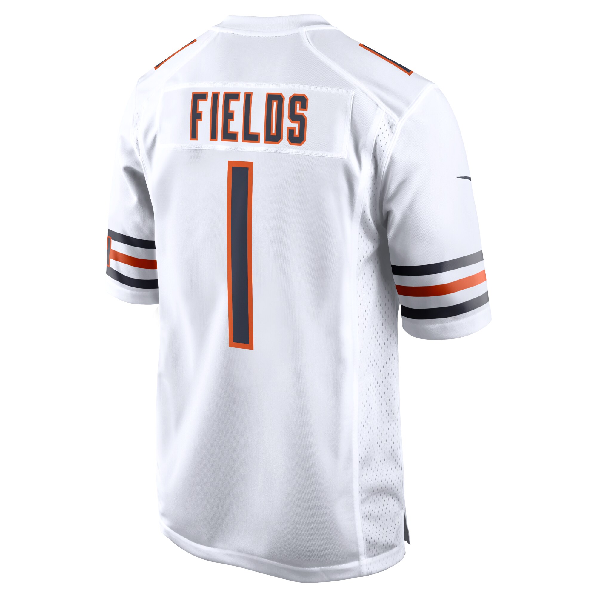 Justin Fields Chicago Bears  Youth Game Jersey - White