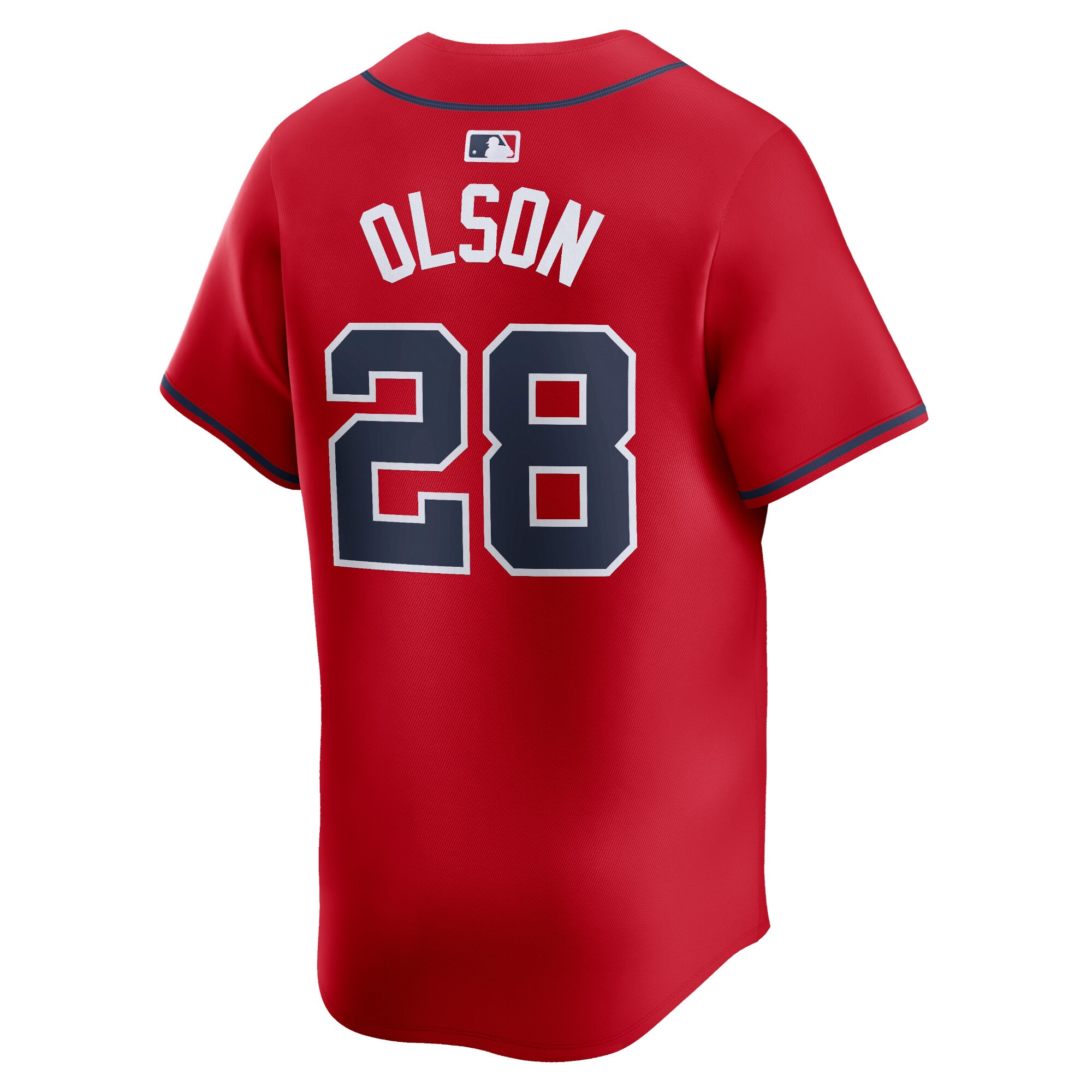 Matt Olson Atlanta Braves  Alternate Limited Player Jersey\u00c2\u00a0\u00e2\u20ac\u201c Red