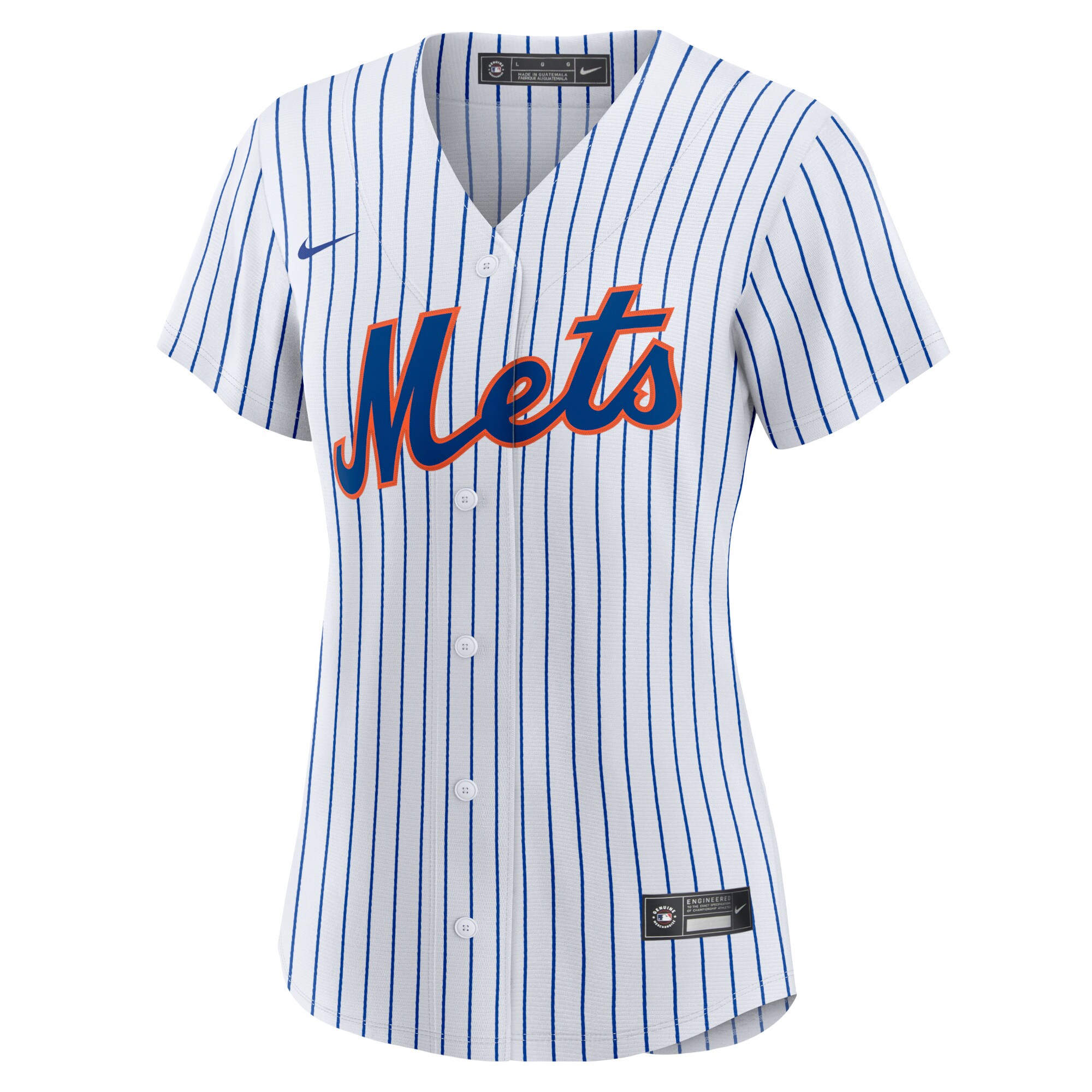 Jacob deGrom New York Mets  Women's Home Replica Player Jersey - White