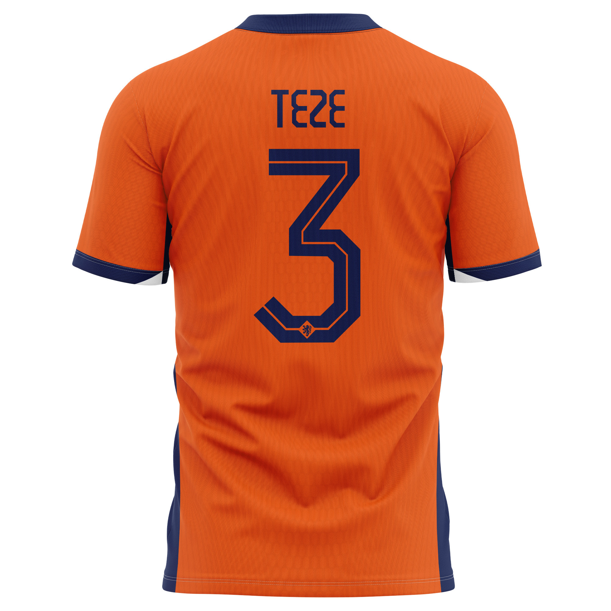 Jordan Teze 3 Netherlands National Team 2024 Home Kits AOP T-shirt - Orange