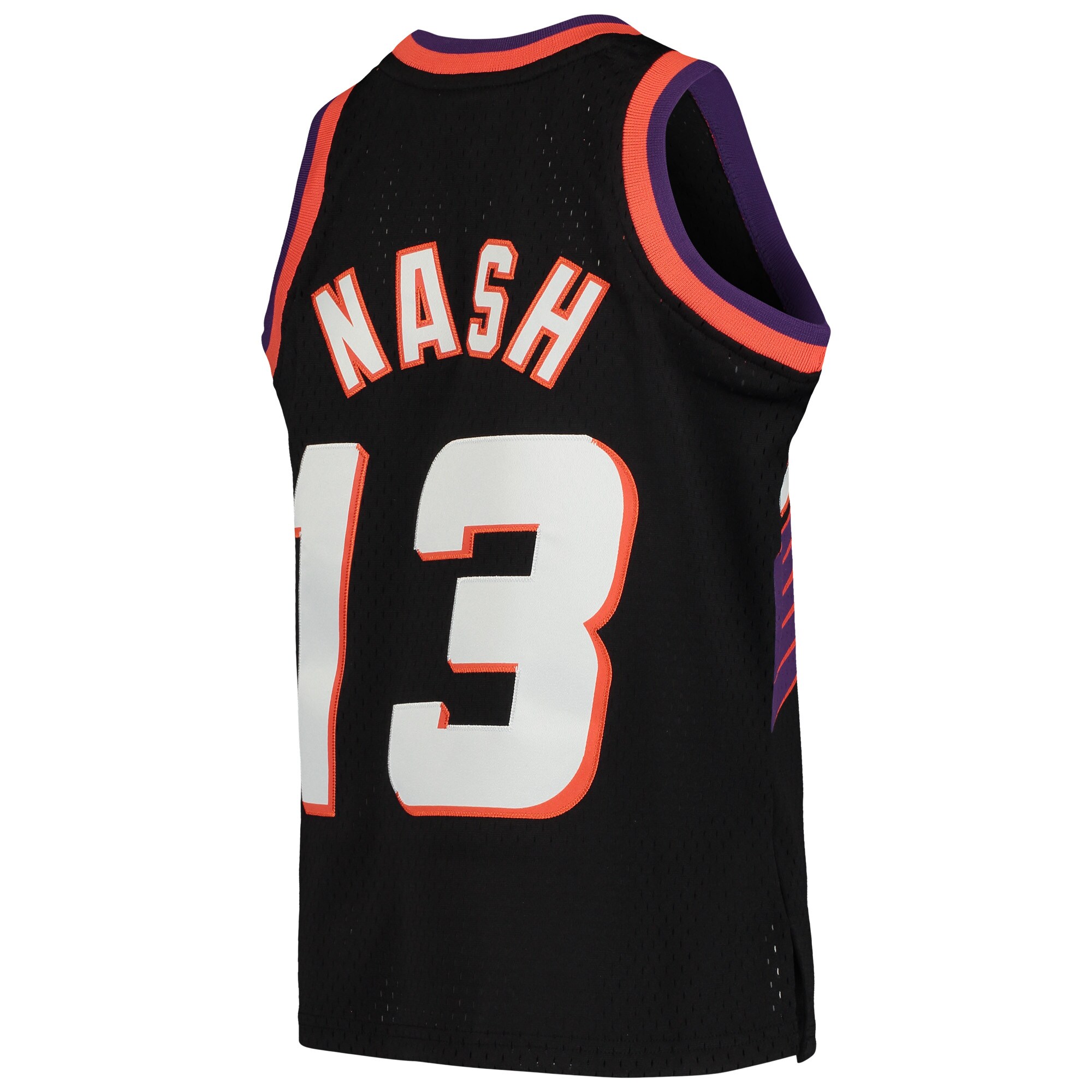 Steve Nash Phoenix Suns Mitchell & Ness Youth 1996-97 Hardwood Classics Swingman Throwback Jersey - Black