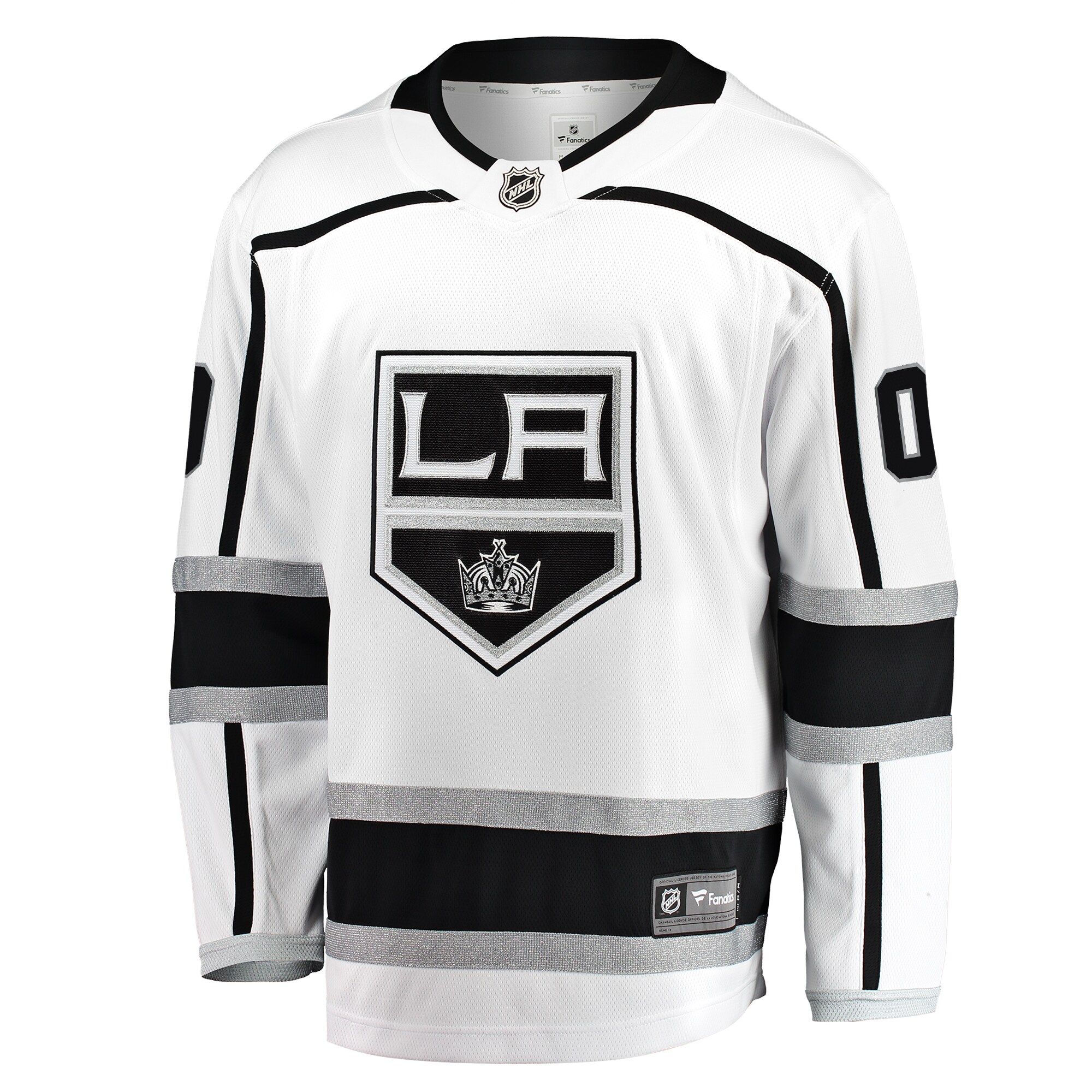Los Angeles Kings Fanatics Away Breakaway Custom Jersey - White