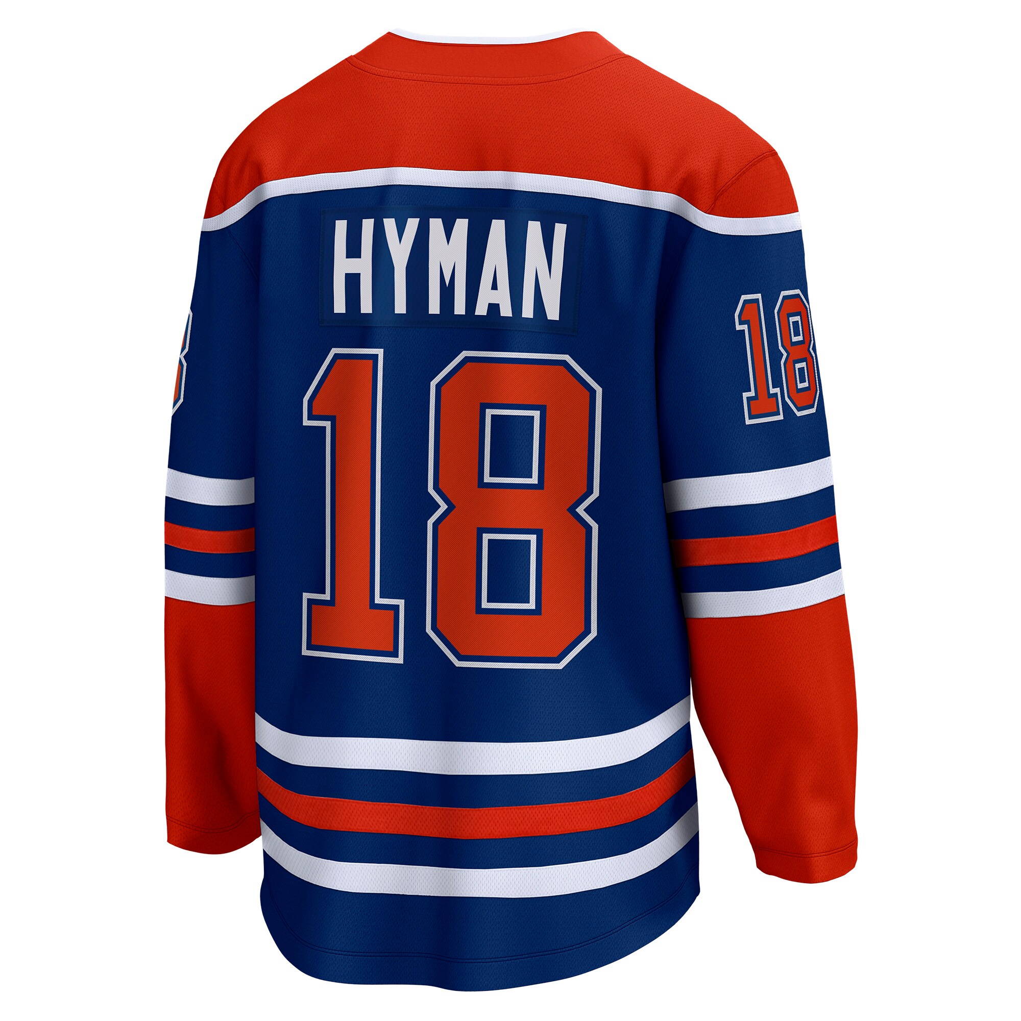 Zach Hyman Edmonton Oilers Fanatics Home Breakaway Player Jersey - Royal