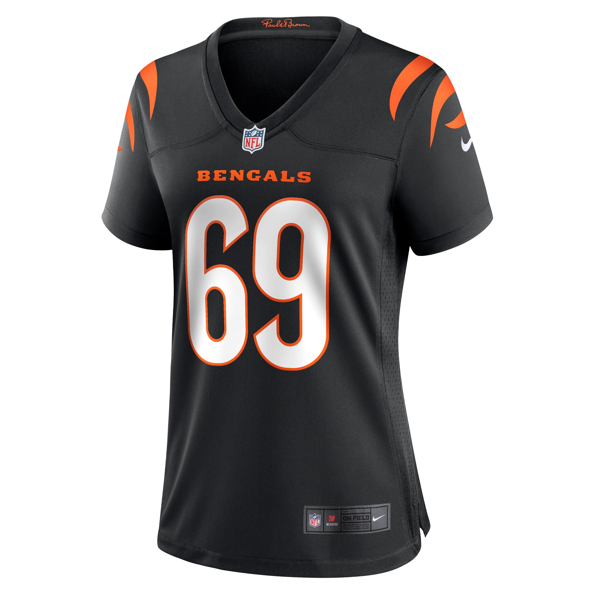 Devonnsha Maxwell Cincinnati Bengals  Women's Team Game Jersey -  Black