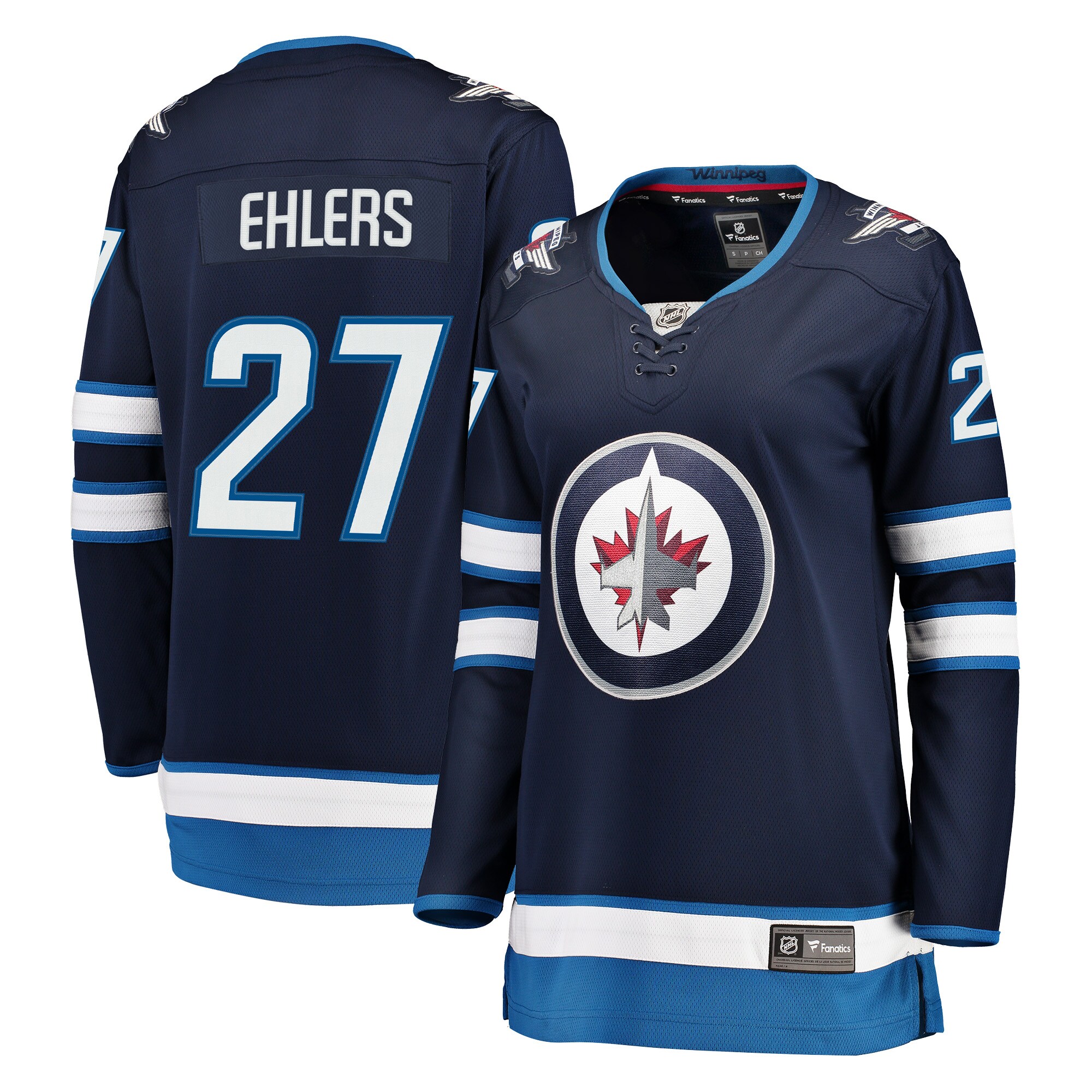 Nikolaj Ehlers Winnipeg Jets Fanatics Women's Breakaway Player Jersey - Navy