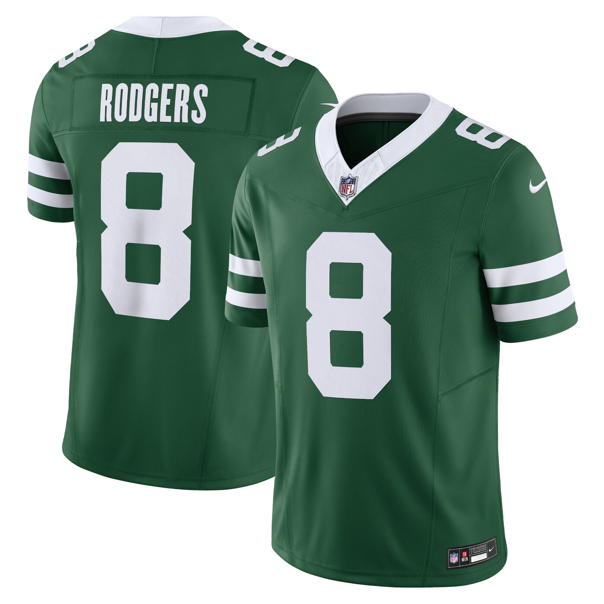 Aaron Rodgers New York Jets  Vapor F.U.S.E. Limited Jersey - Legacy Green