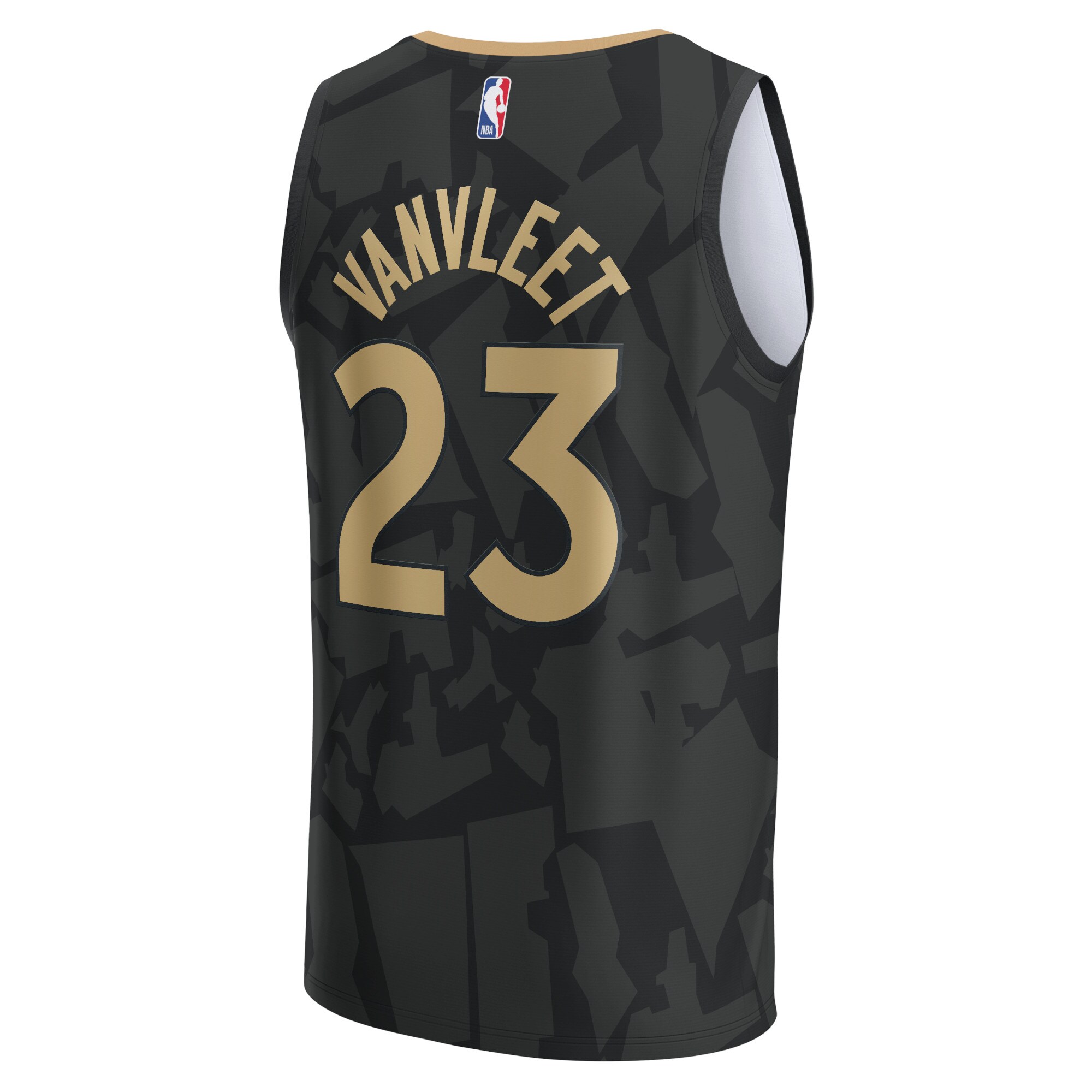 Fred VanVleet Toronto Raptors Fanatics Youth Fastbreak Jersey - City Edition - Black