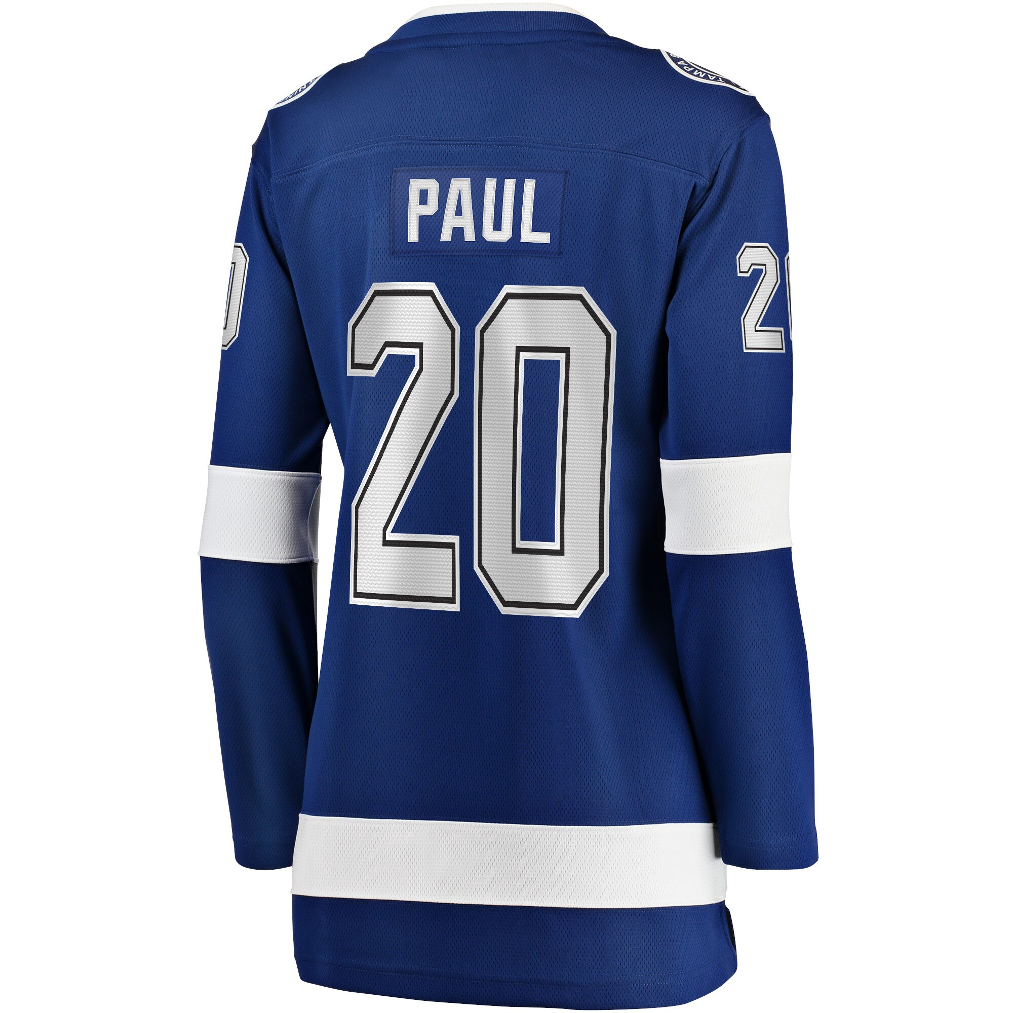 Nicholas Paul Tampa Bay Lightning Fanatics Women's Home Breakaway Player Jersey - Blue