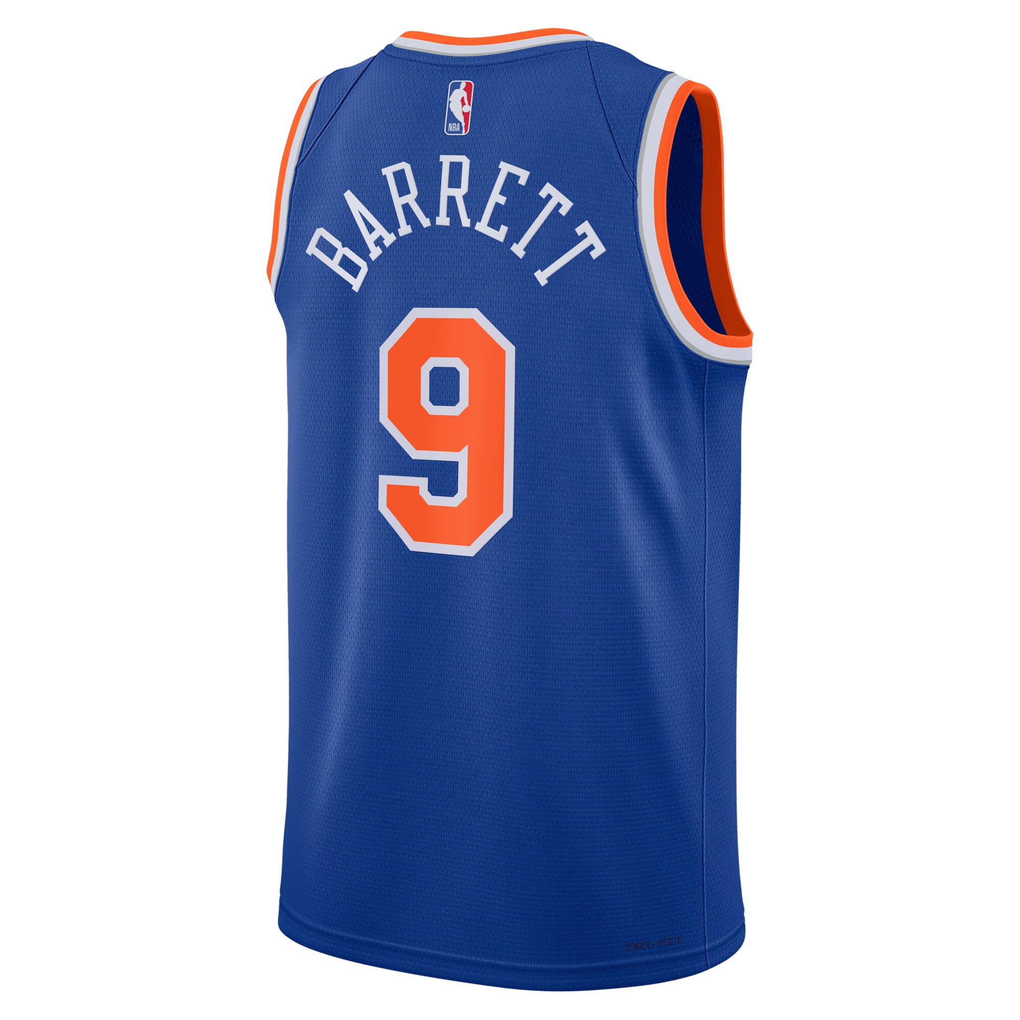 RJ Barrett New York Knicks  Unisex Swingman Jersey - Icon Edition - Blue