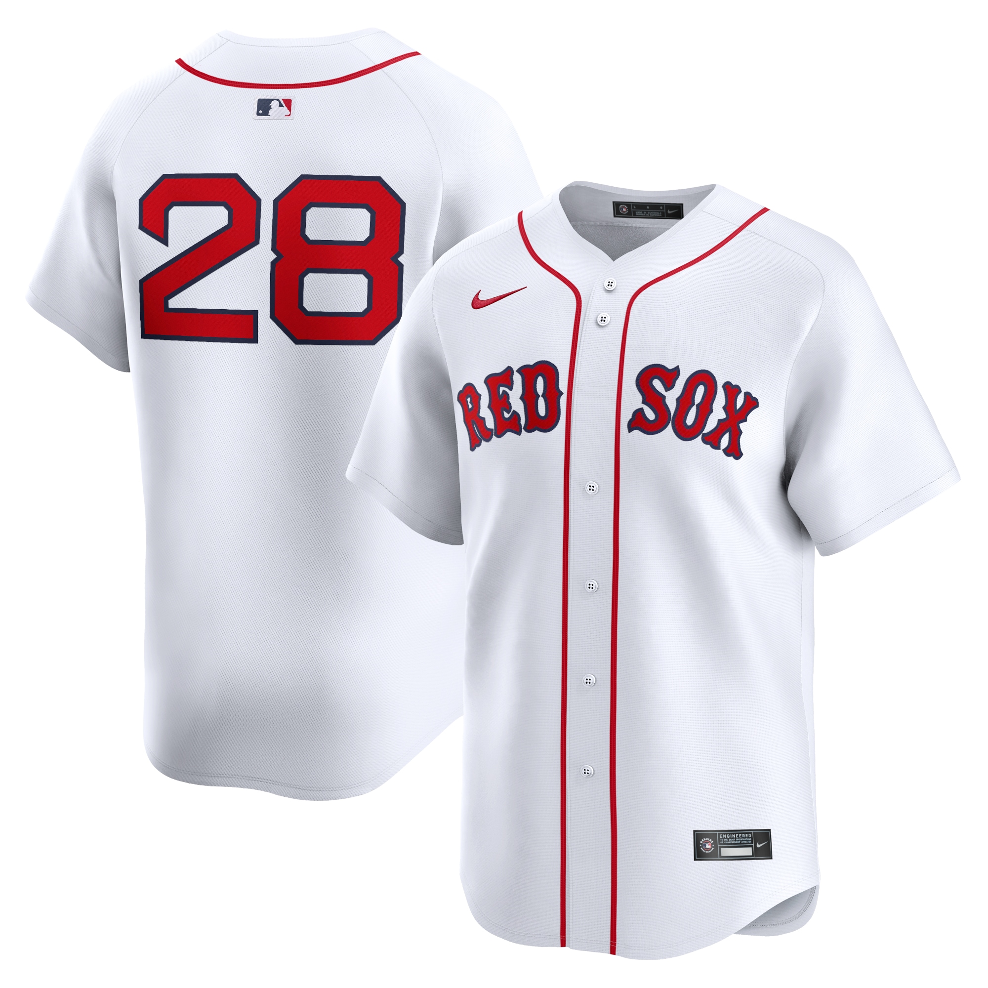 Corey Kluber Boston Red Sox  Home Limited Player Jersey - White
