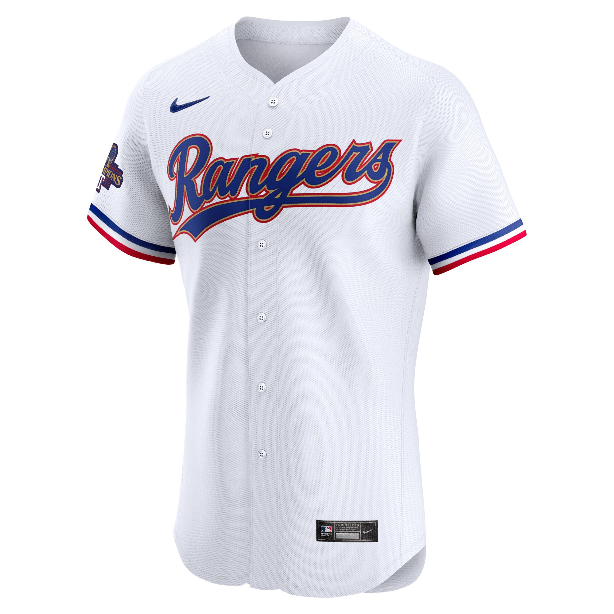 Marcus Semien Texas Rangers  2024 Gold Collection Elite Player Jersey\u00c2\u00a0\u00e2\u20ac\u201c White