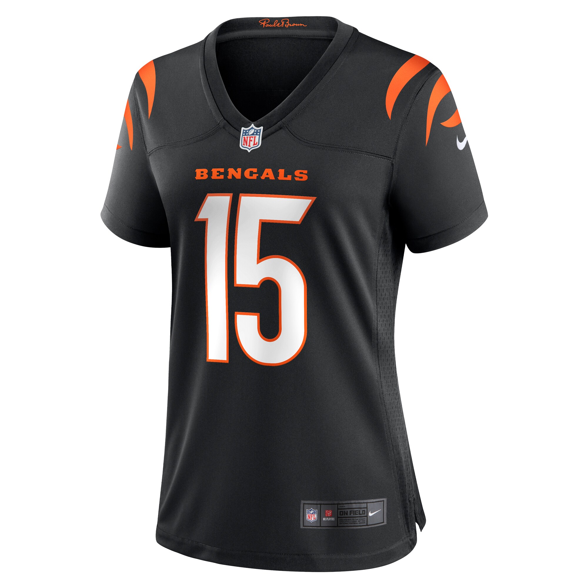 Will Grier Cincinnati Bengals  Women's Team Game Jersey -  Black