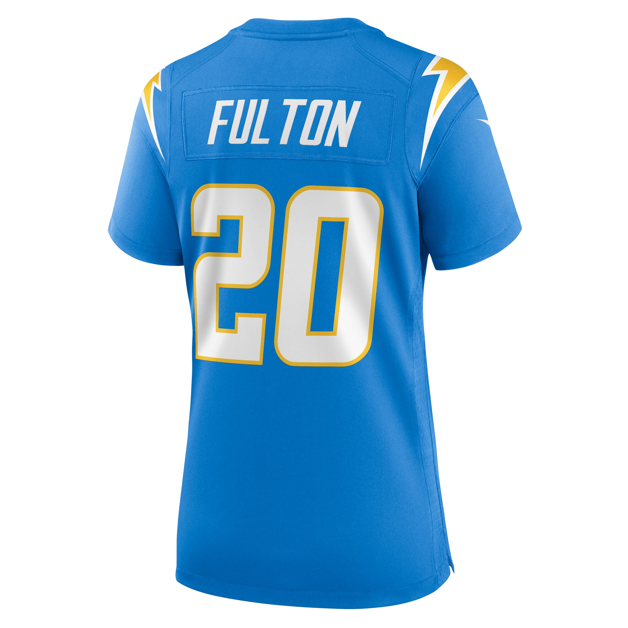 Kristian Fulton Los Angeles Chargers  Women's Team Game Jersey -  Powder Blue
