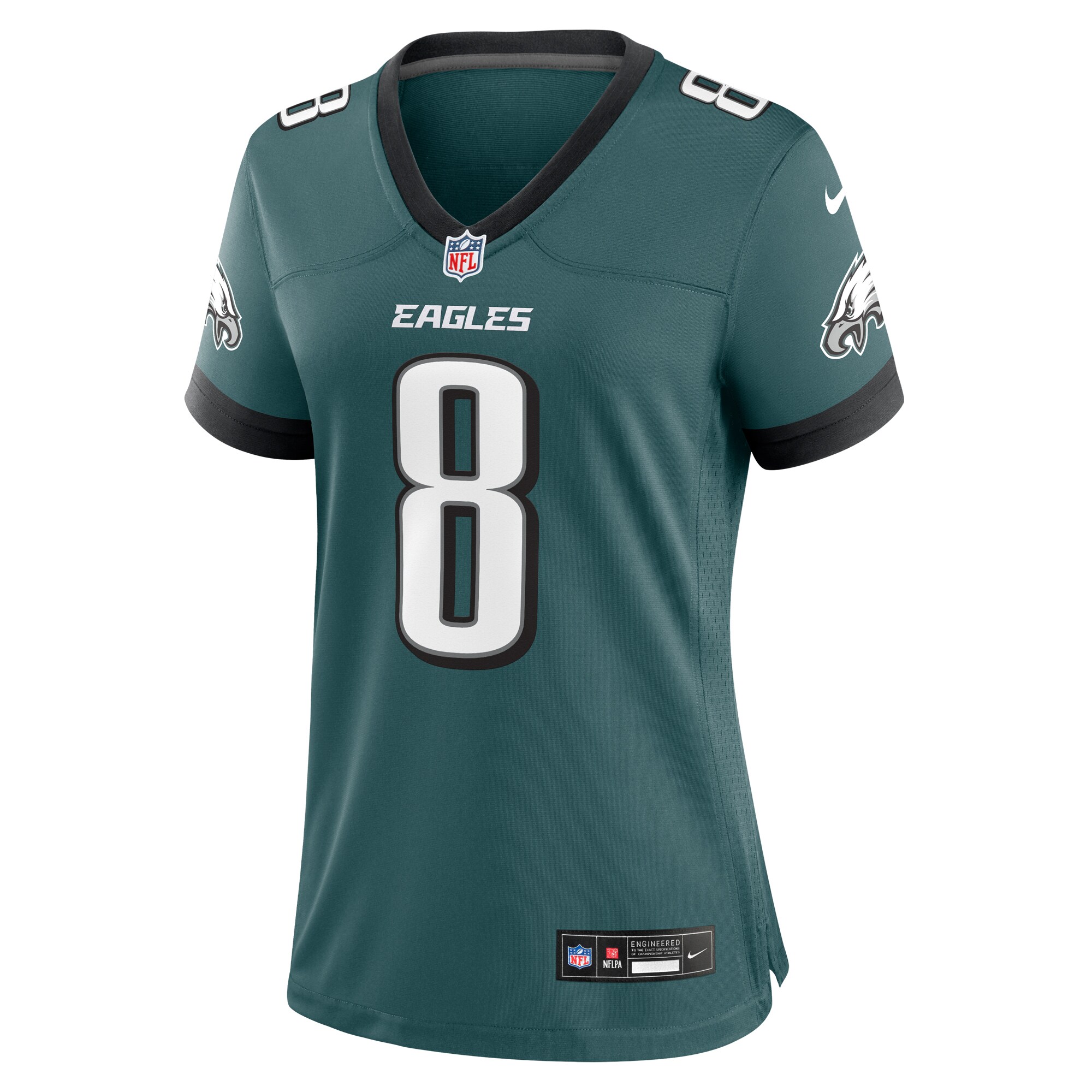 Chauncey Gardner-Johnson Philadelphia Eagles  Women's  Game Jersey - Midnight Green