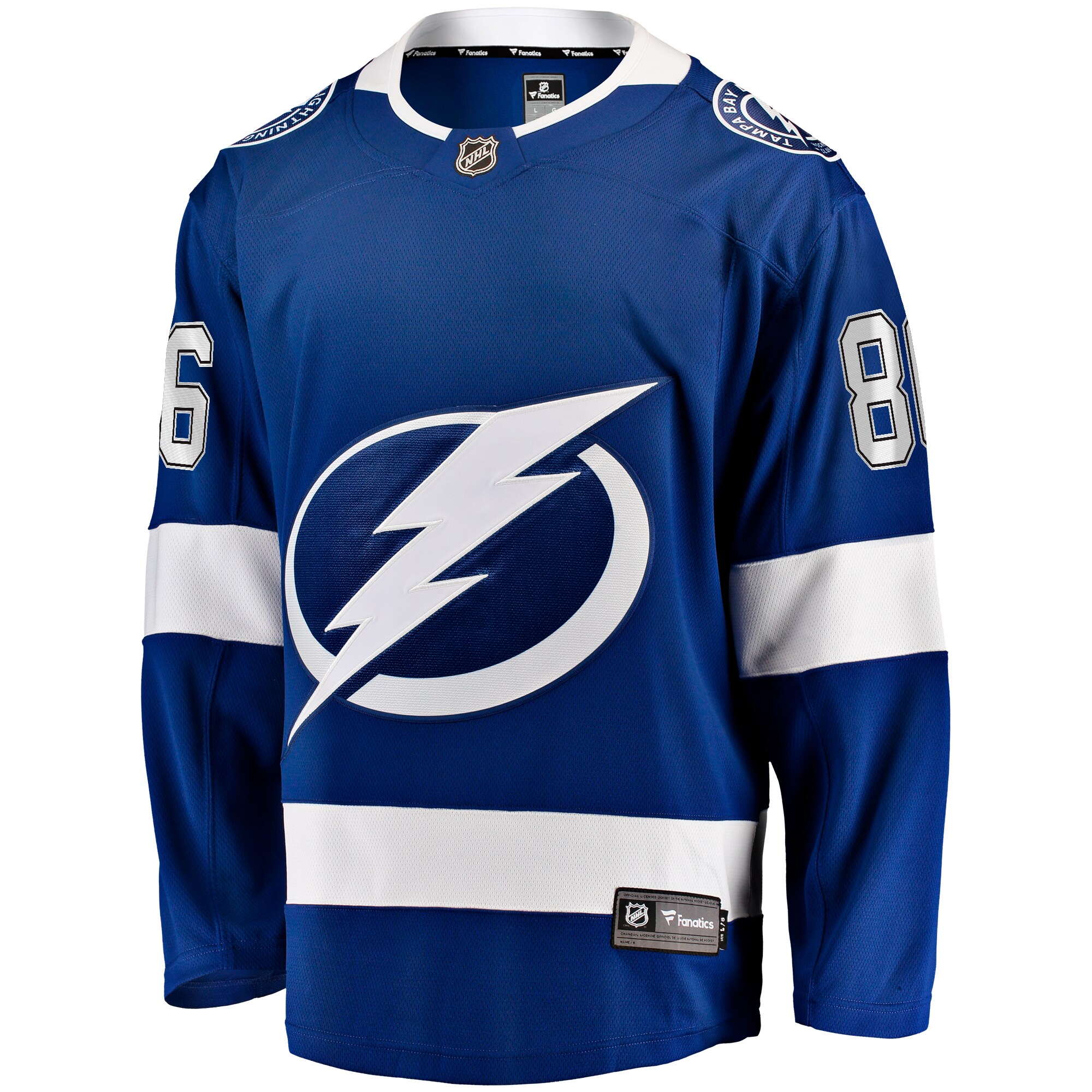 Nikita Kucherov Tampa Bay Lightning Fanatics Home Breakaway Jersey - Blue
