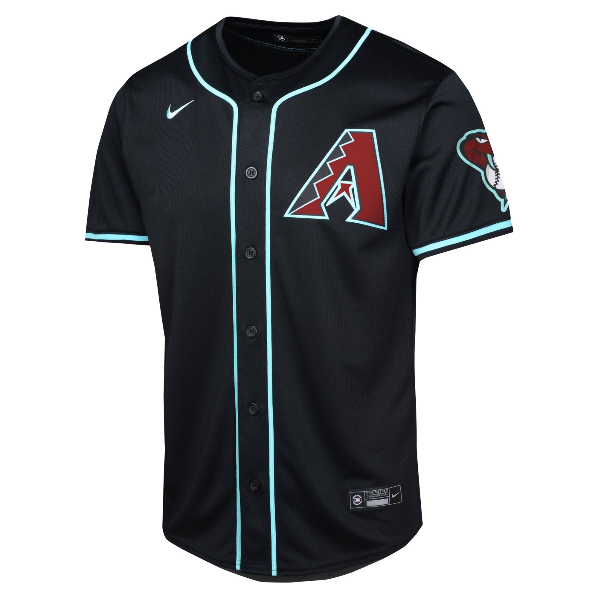Arizona Diamondbacks  Youth Alternate Limited Jersey - Black