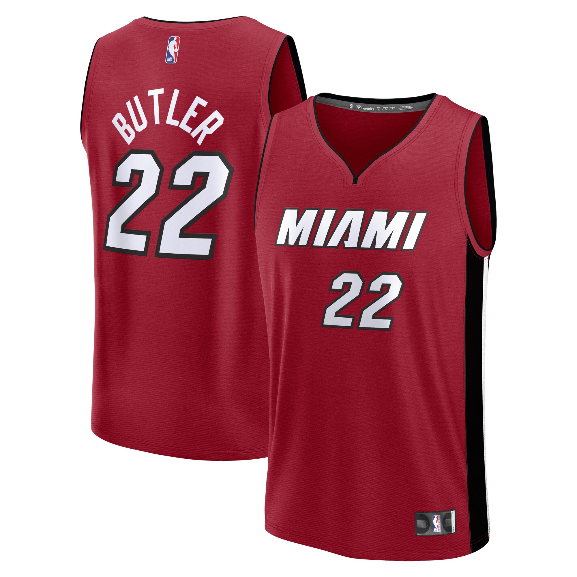 Jimmy Butler Miami Heat Fanatics Fast Break Replica Player Jersey - Statement Edition - Red