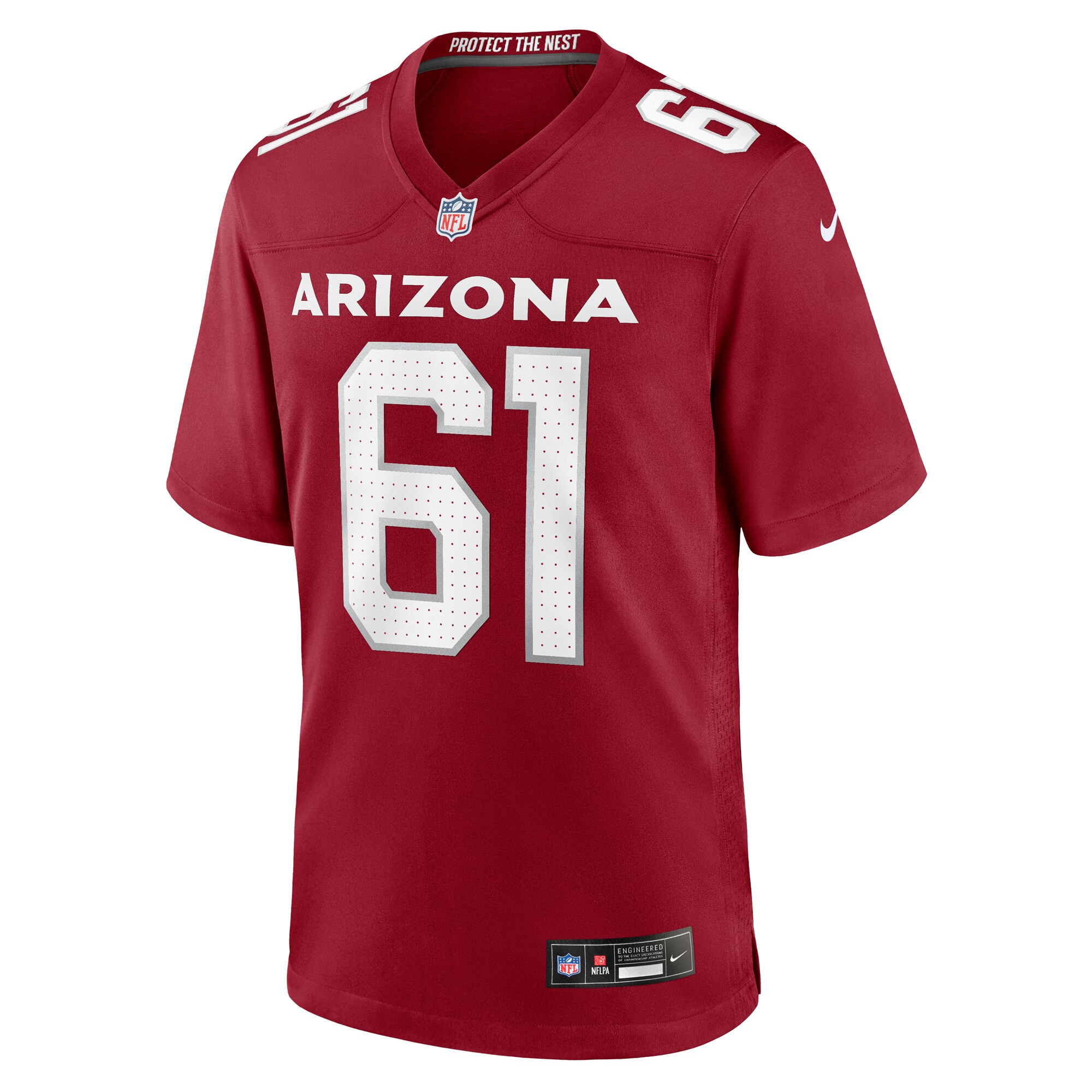Carter O'Donnell Arizona Cardinals  Team Game Jersey -  Cardinal