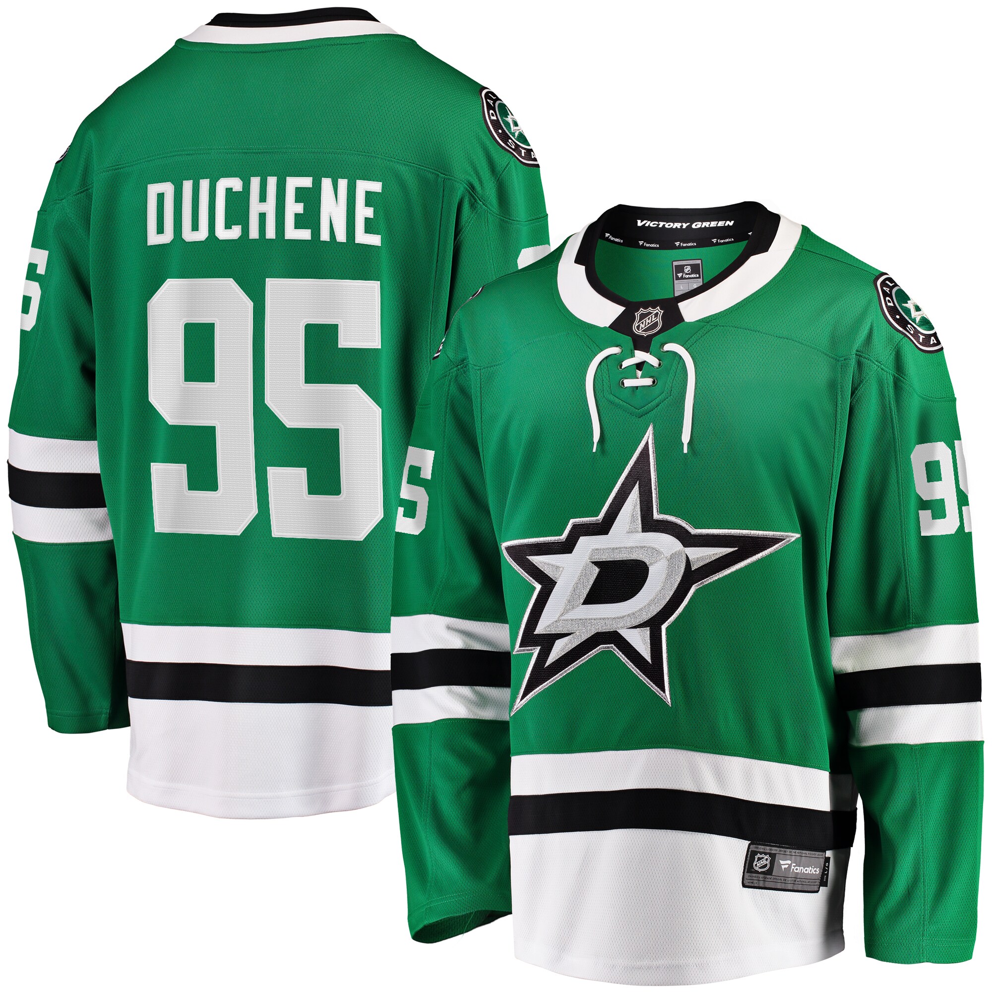 Matt Duchene Dallas Stars Fanatics Home Breakaway Player Jersey - Kelly Green