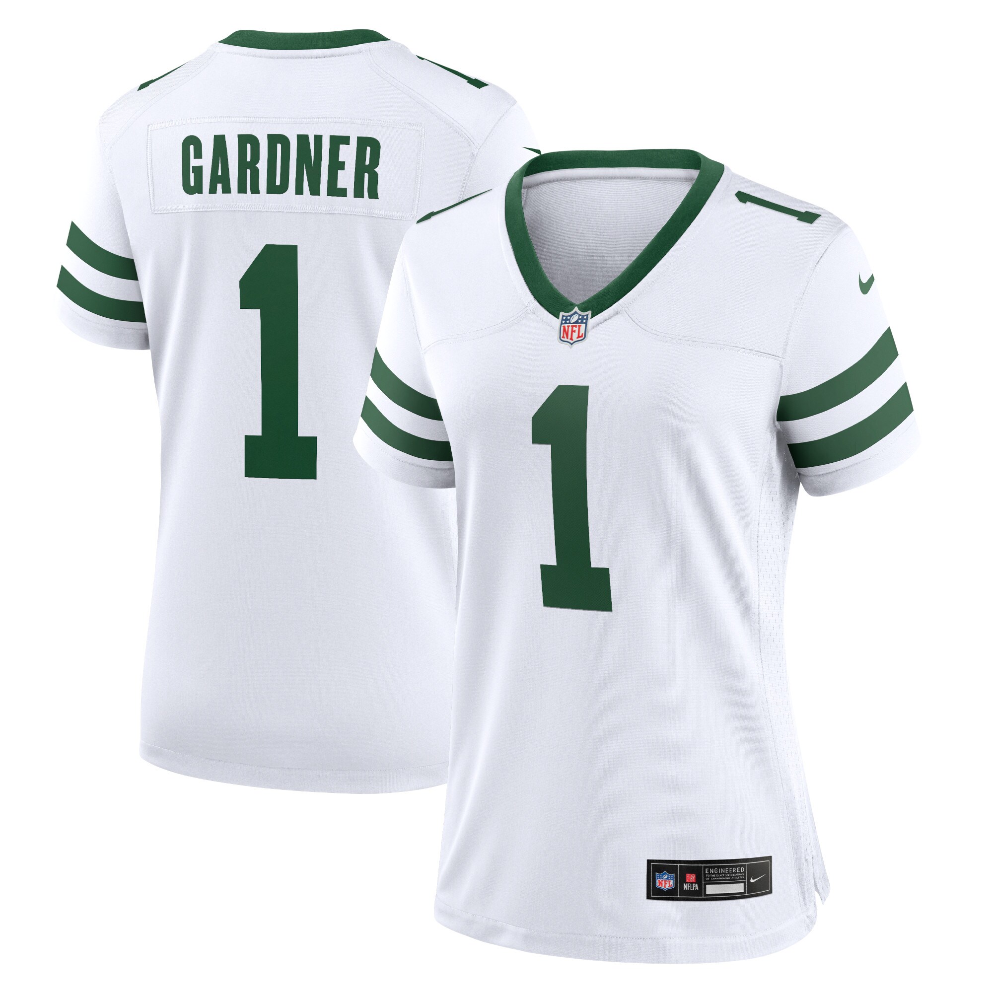 Ahmad Sauce Gardner New York Jets  Women's Game Jersey - Legacy White