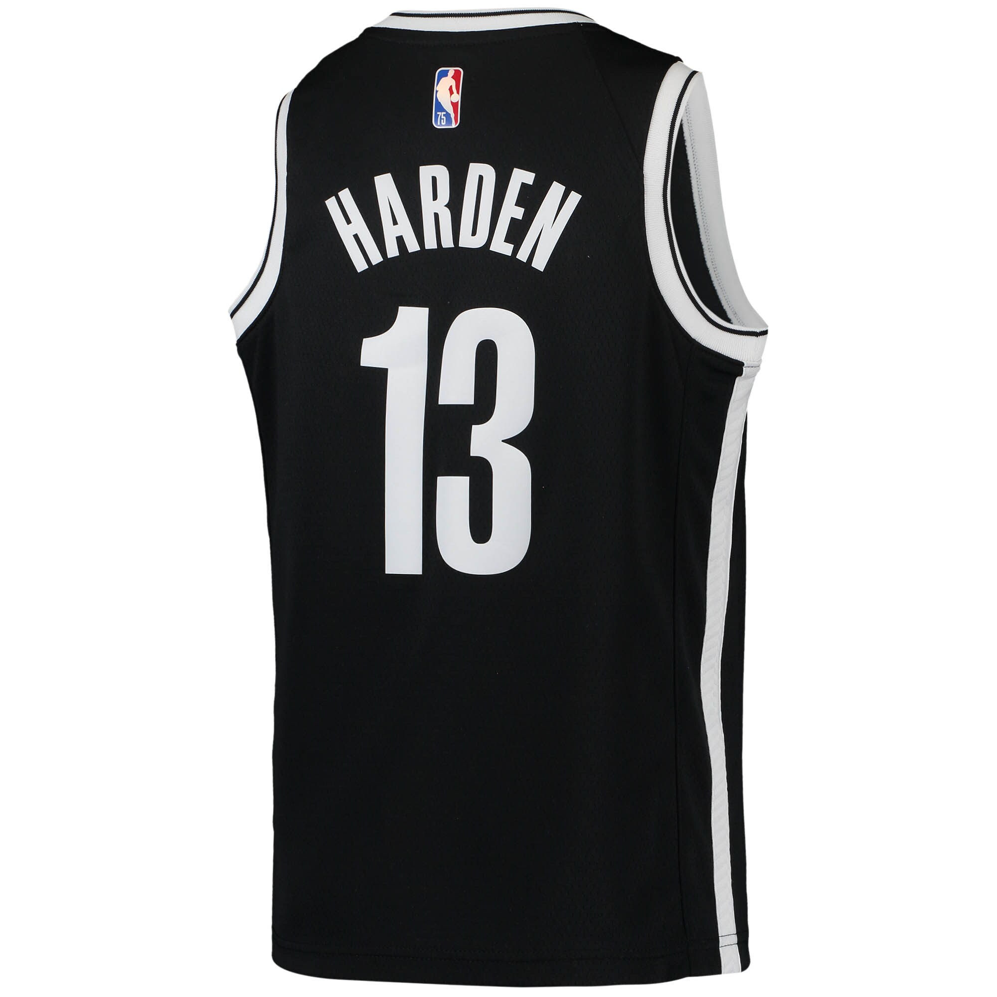 James Harden Brooklyn Nets  Youth 2021\/22 Diamond Swingman Jersey - Icon Edition - Black