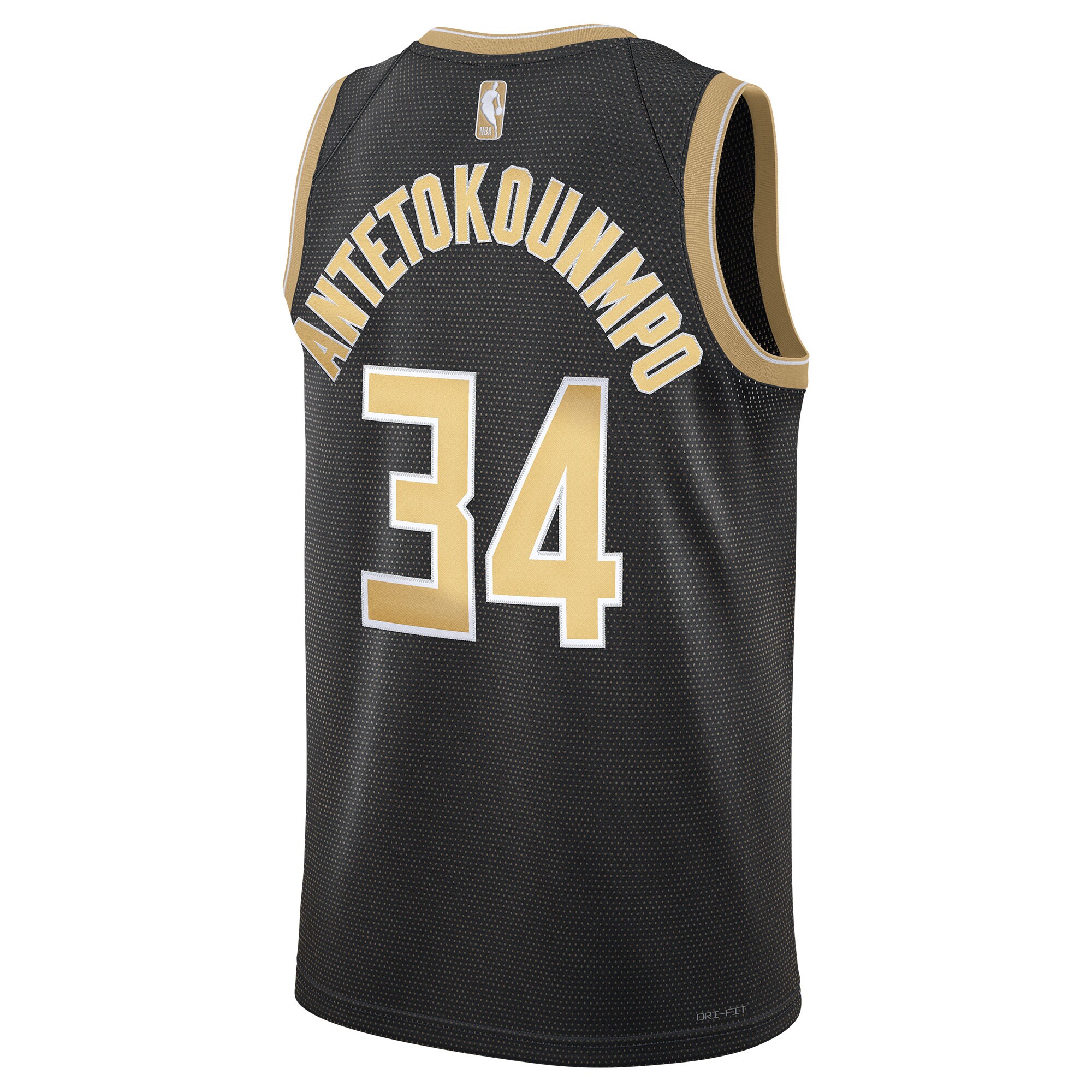 Giannis Antetokounmpo Milwaukee Bucks  Unisex  Select Series Swingman Jersey\u00c2\u00a0\u00e2\u20ac\u201c Black