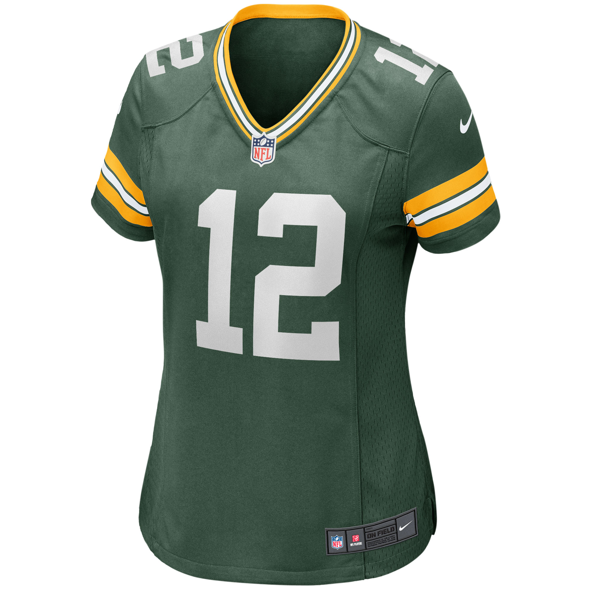 Aaron Rodgers Green Bay Packers  Women's Player Jersey - Green