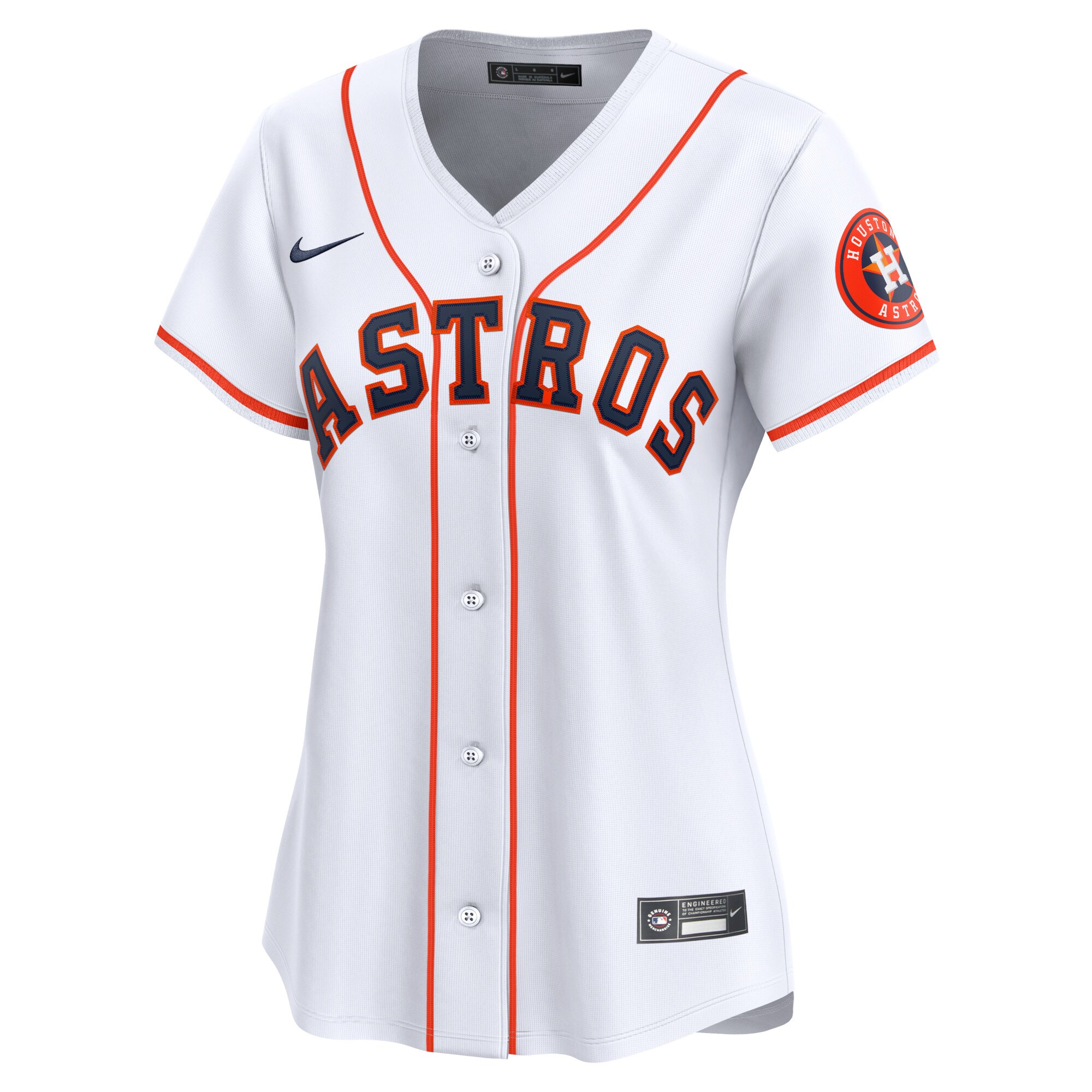 Houston Astros  Women's 2024 Jackie Robinson Day Home Limited Jersey\u00c2\u00a0\u00e2\u20ac\u201c White