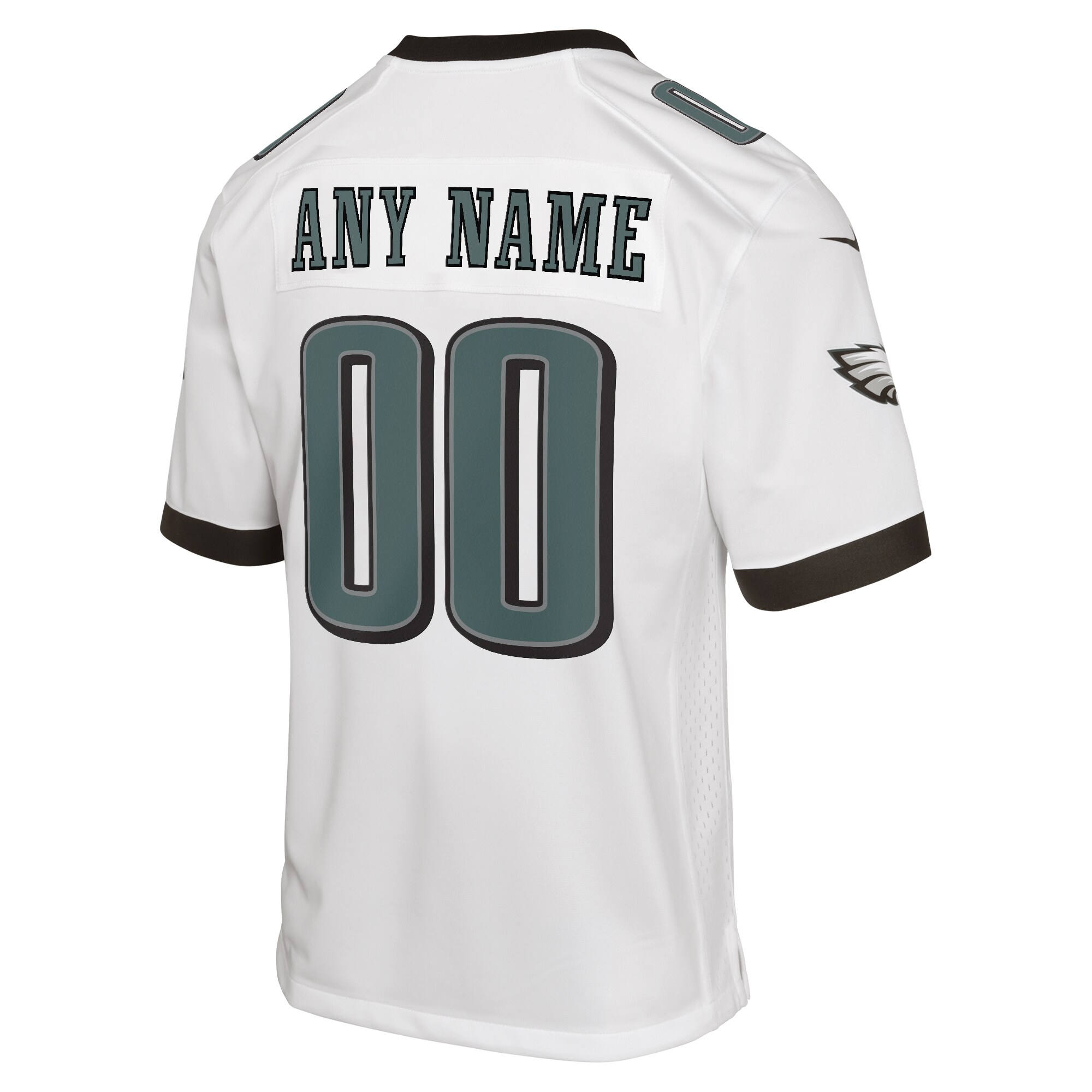 Philadelphia Eagles  Youth Custom Game Jersey - White