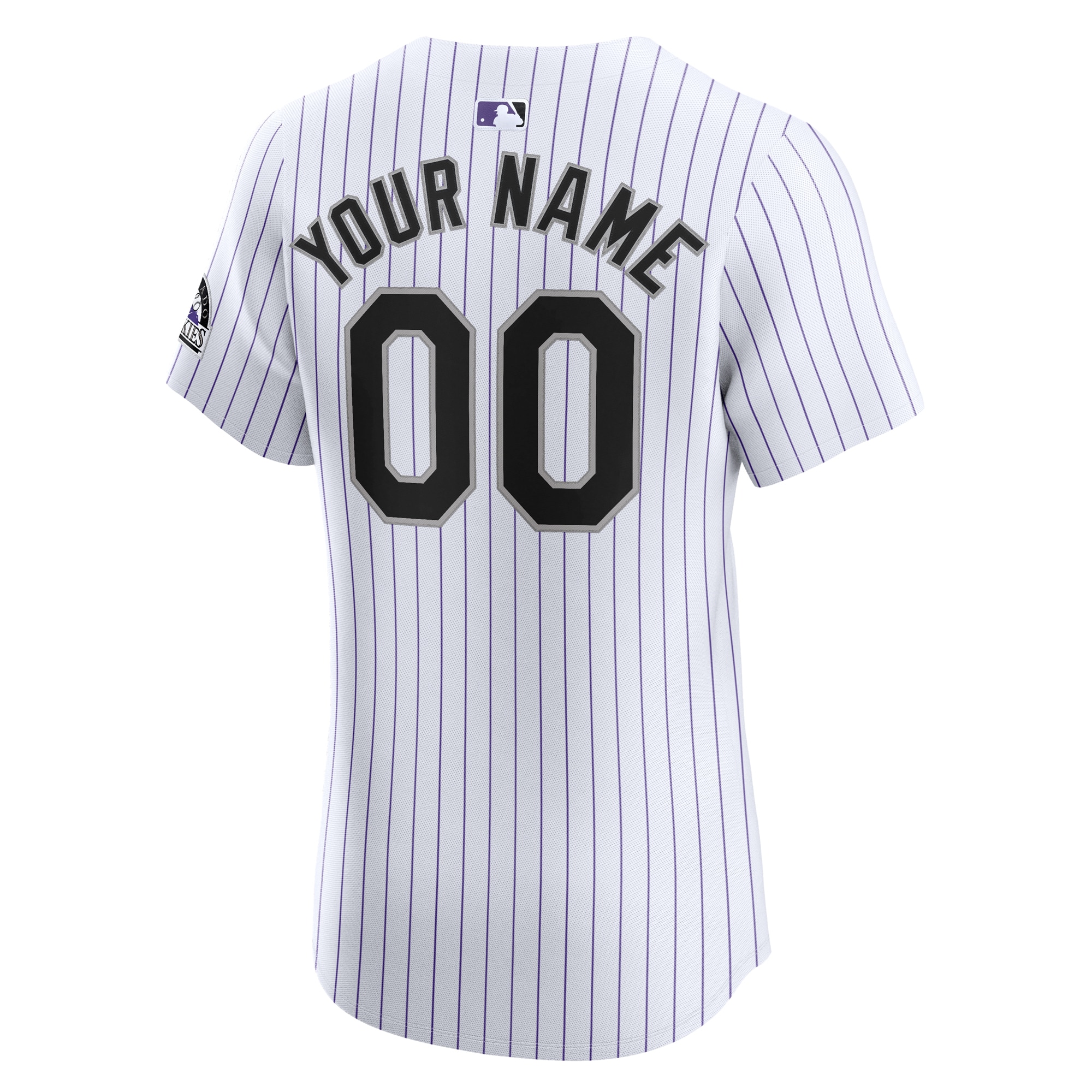 Colorado Rockies  Home Elite Custom Jersey - White