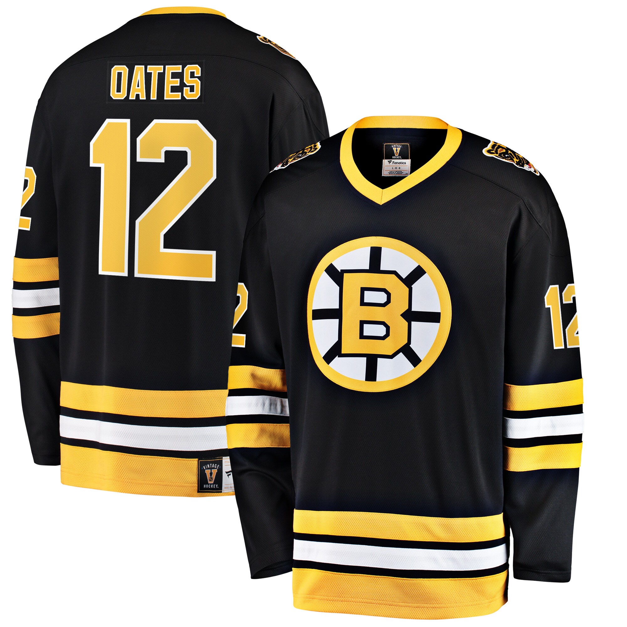 Adam Oates Boston Bruins Fanatics Premier Breakaway Retired Player Jersey - Black