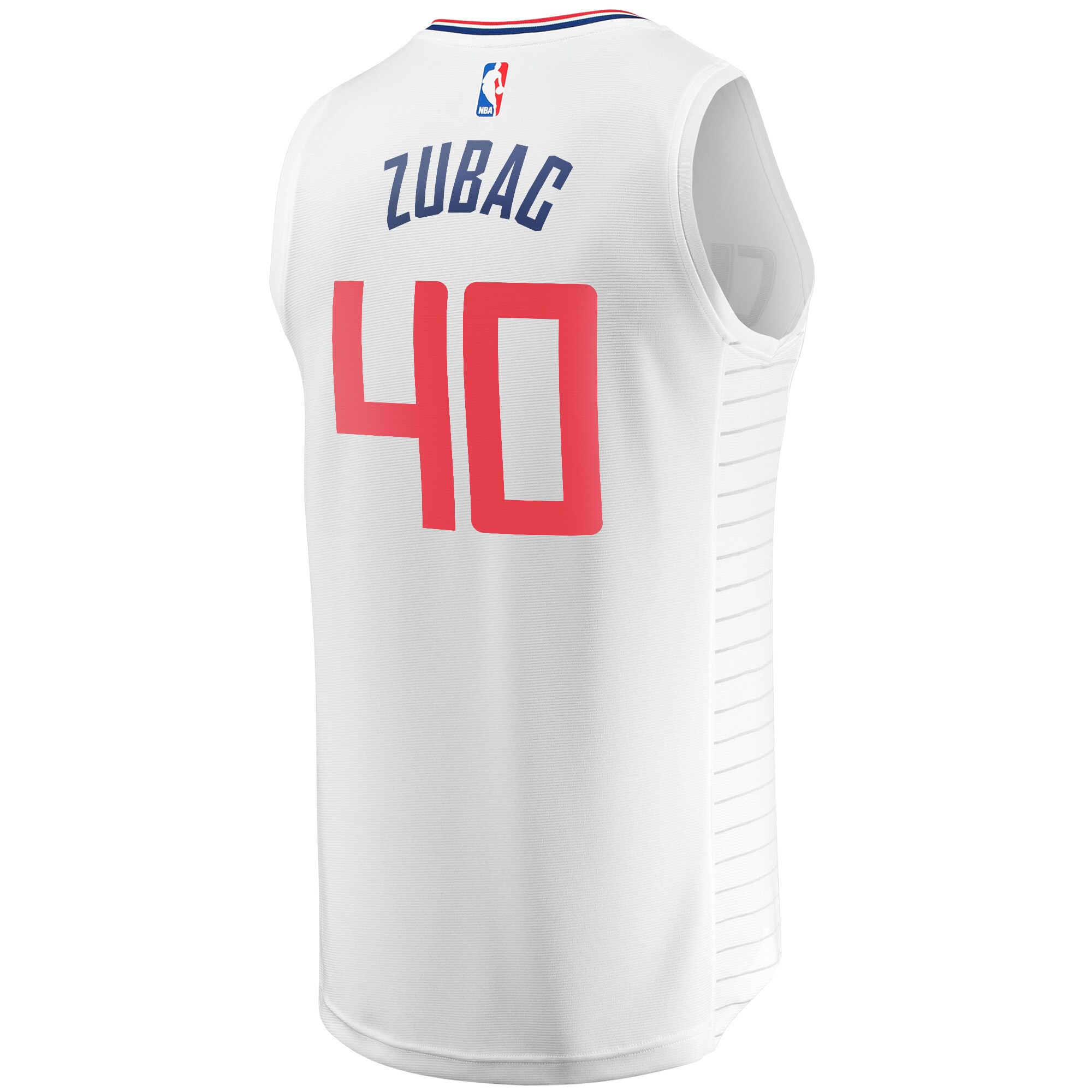 Ivica Zubac LA Clippers Fanatics Fast Break Player Jersey - Association Edition - White