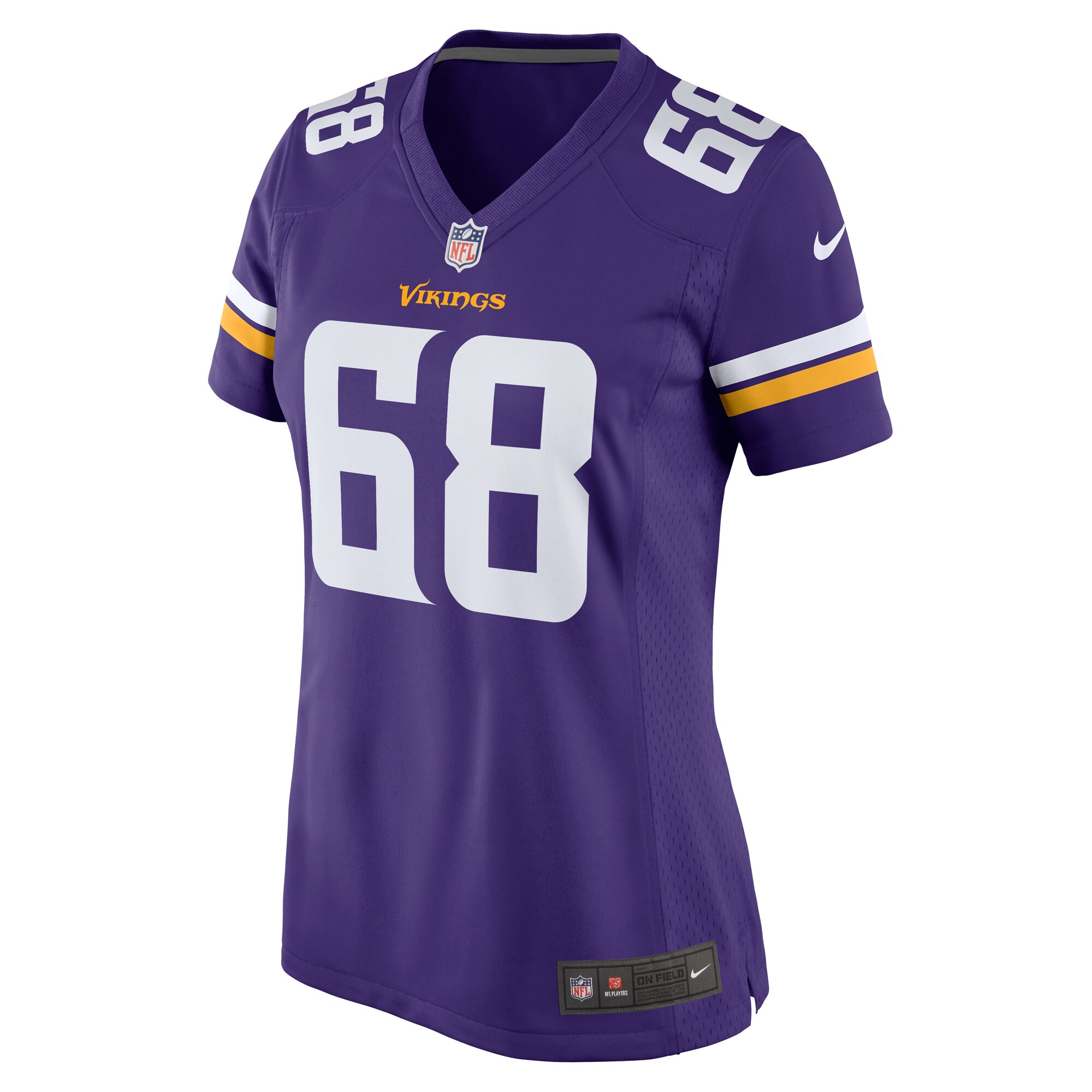 Henry Byrd Minnesota Vikings  Women's Team Game Jersey -  Purple