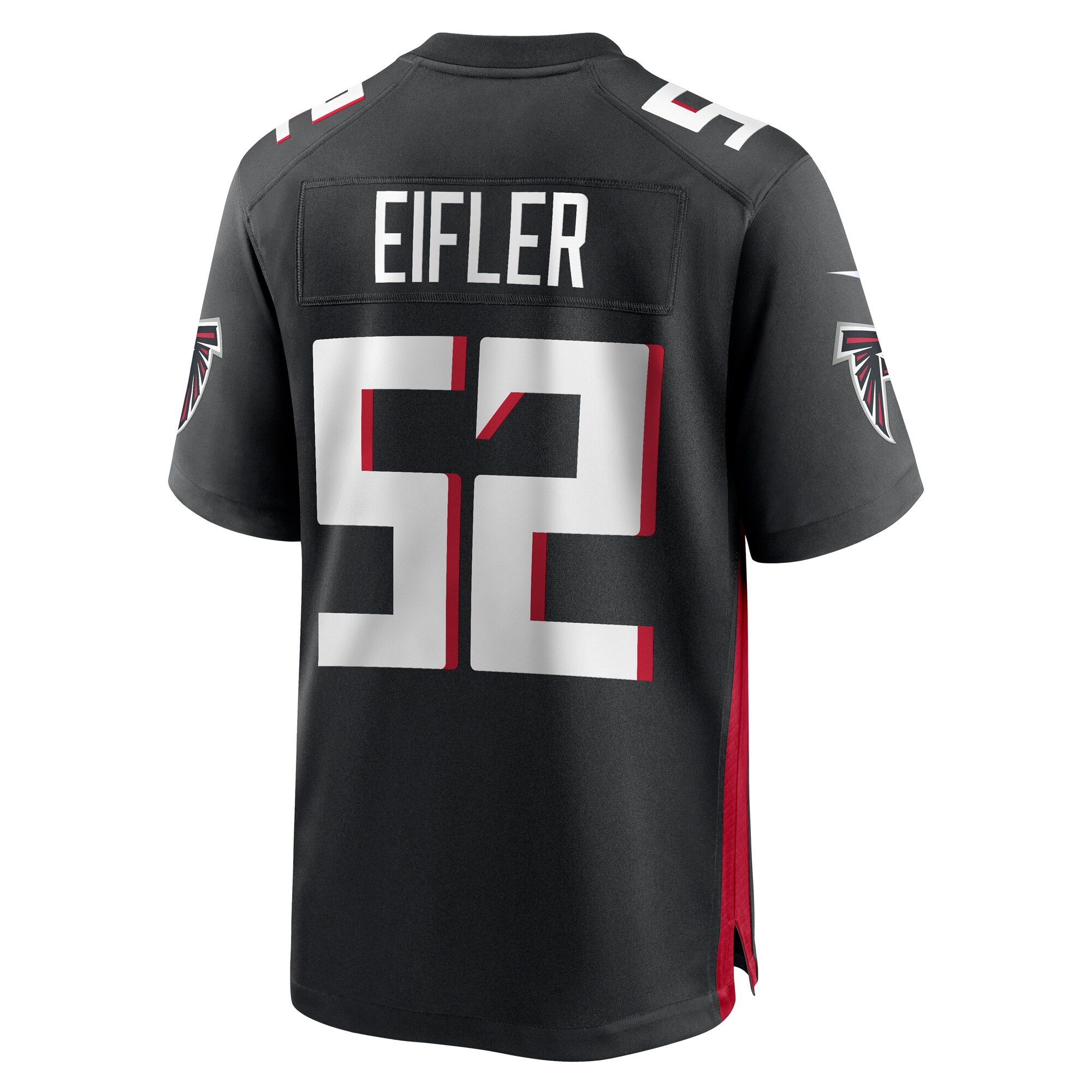 Milo Eifler Atlanta Falcons   Game Jersey -  Black