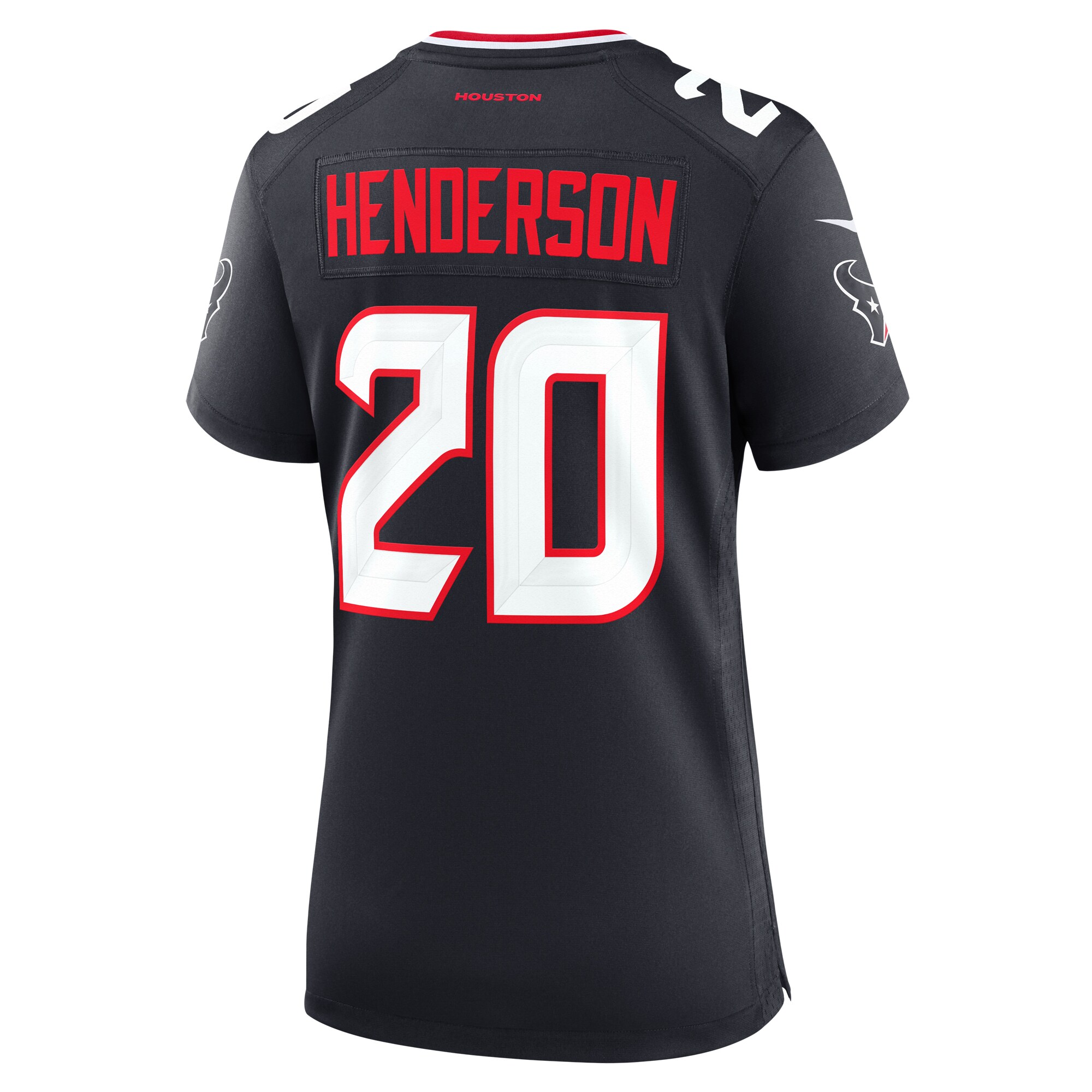 C.J. Henderson Houston Texans  Women's Team Game Jersey -  Navy