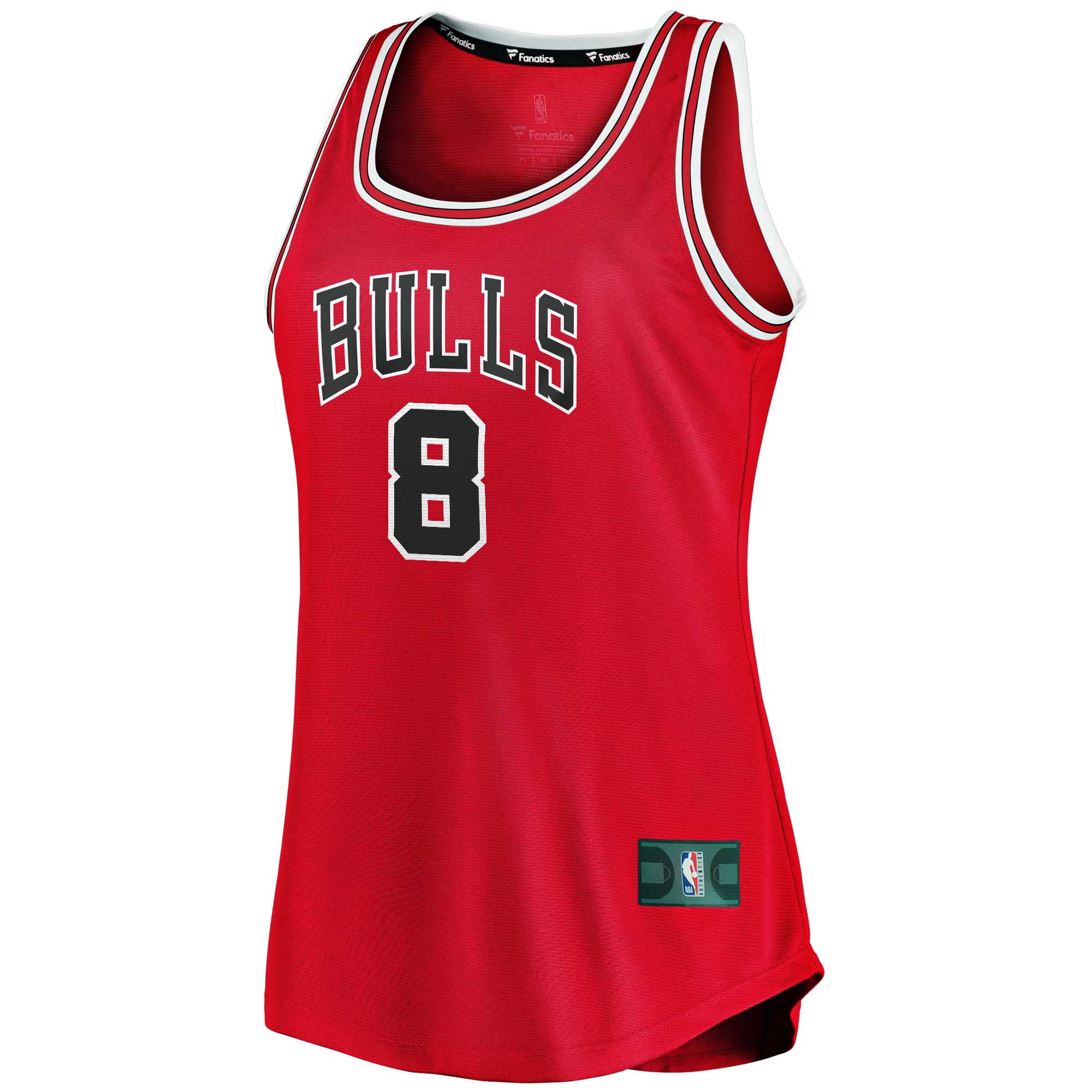 Zach LaVine Chicago Bulls Fanatics Women's Fast Break Tank Jersey - Icon Edition - Red