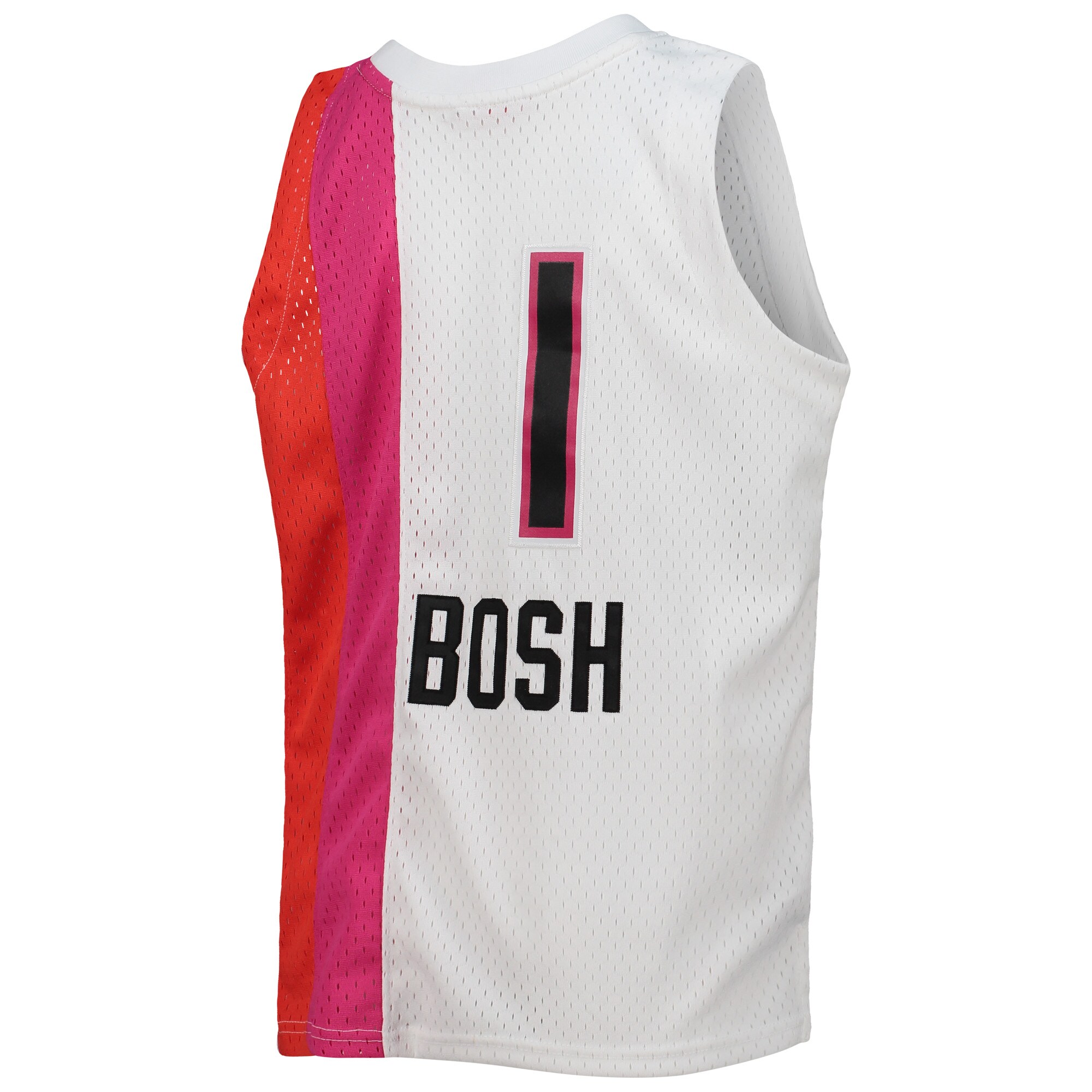 Chris Bosh Miami Heat Mitchell & Ness Youth 2011\/12 Hardwood Classics Swingman Jersey - White